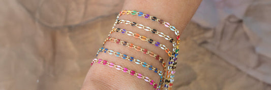 Can I use Plated Enamel Chains for Permanent Jewelry?