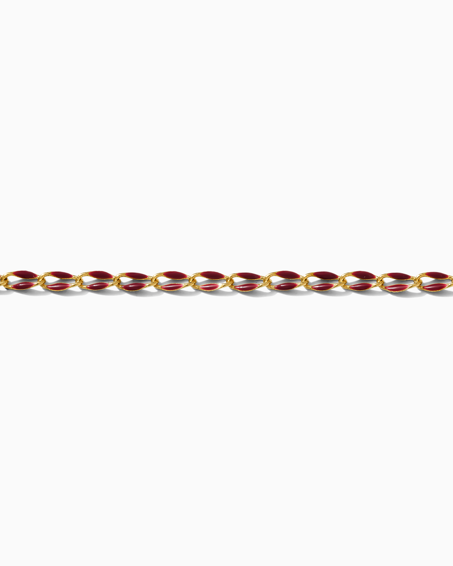 Maroon Enamel Chain, GP118