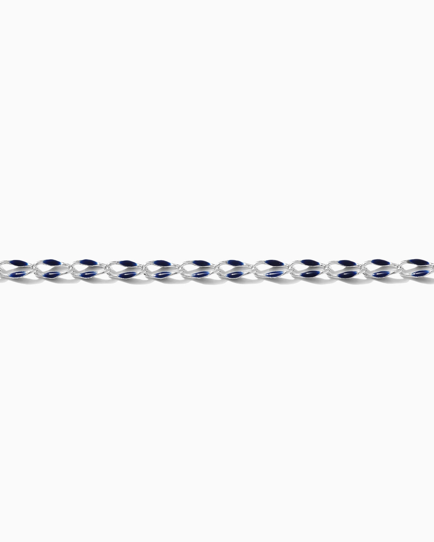 Navy Blue Enamel Chain, SP123