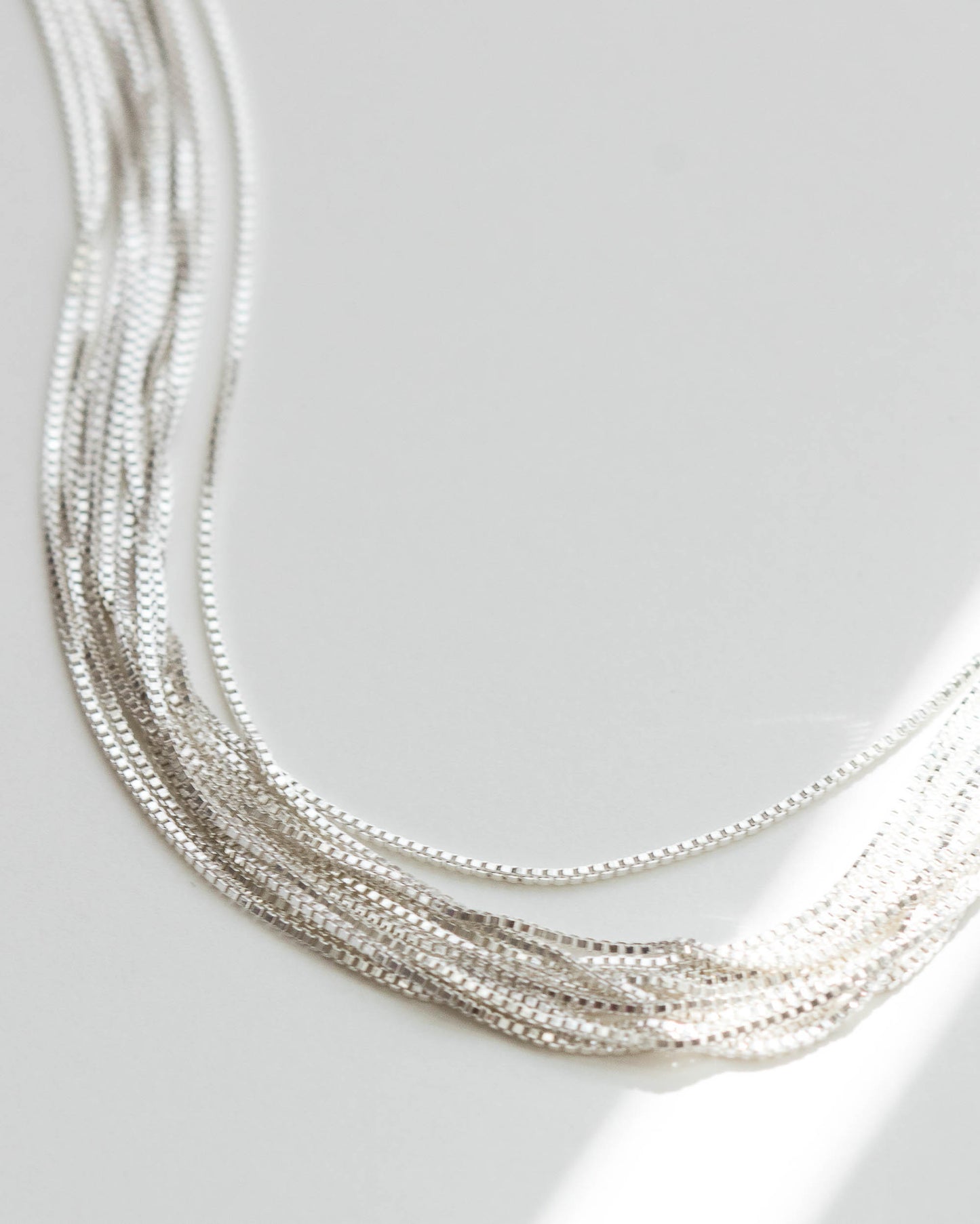 Sterling Silver Box Chain, NC02