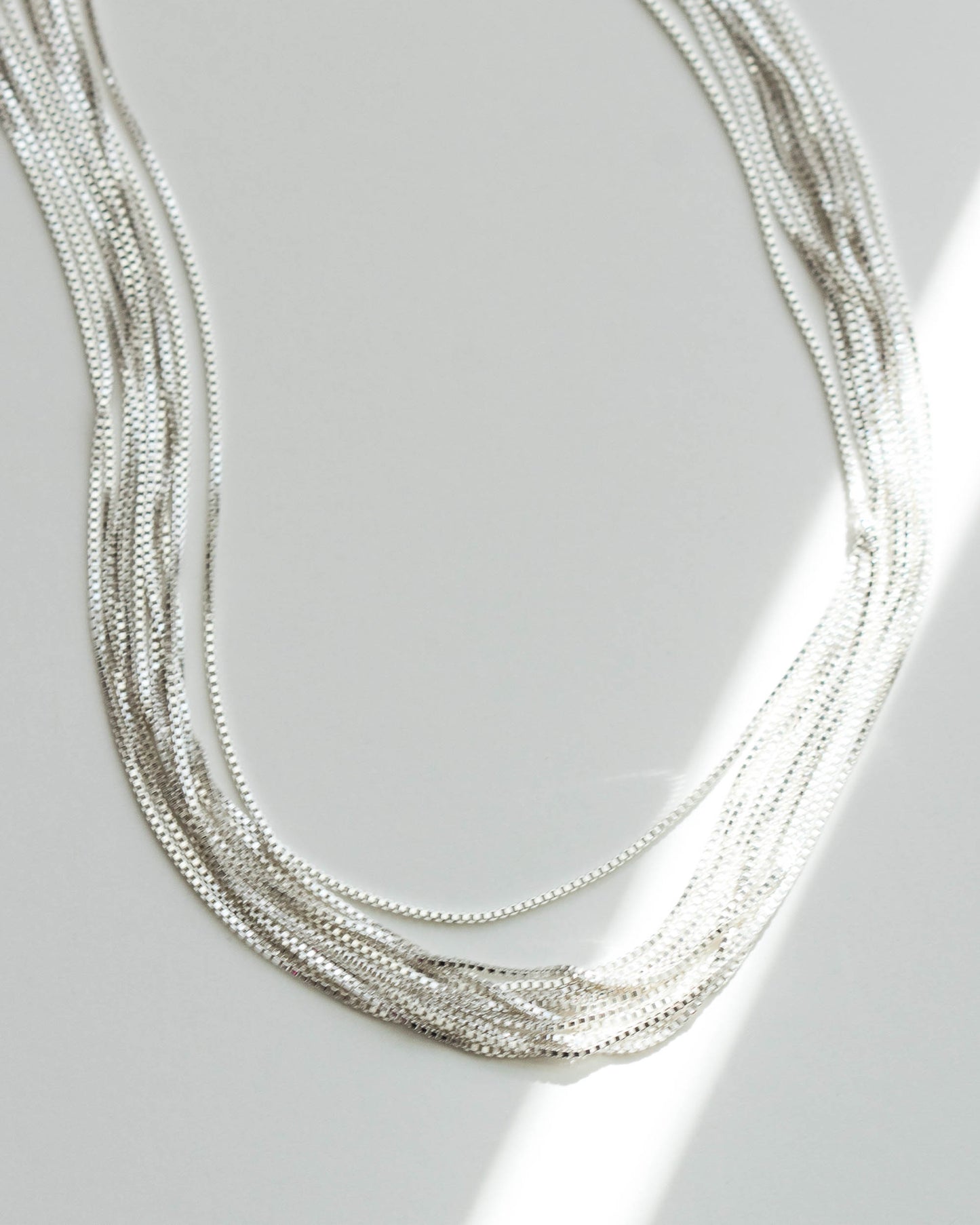 Sterling Silver Box Chain, NC02
