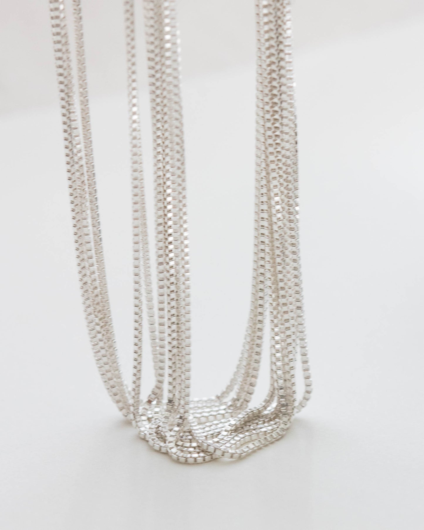 Sterling Silver Box Chain, NC02