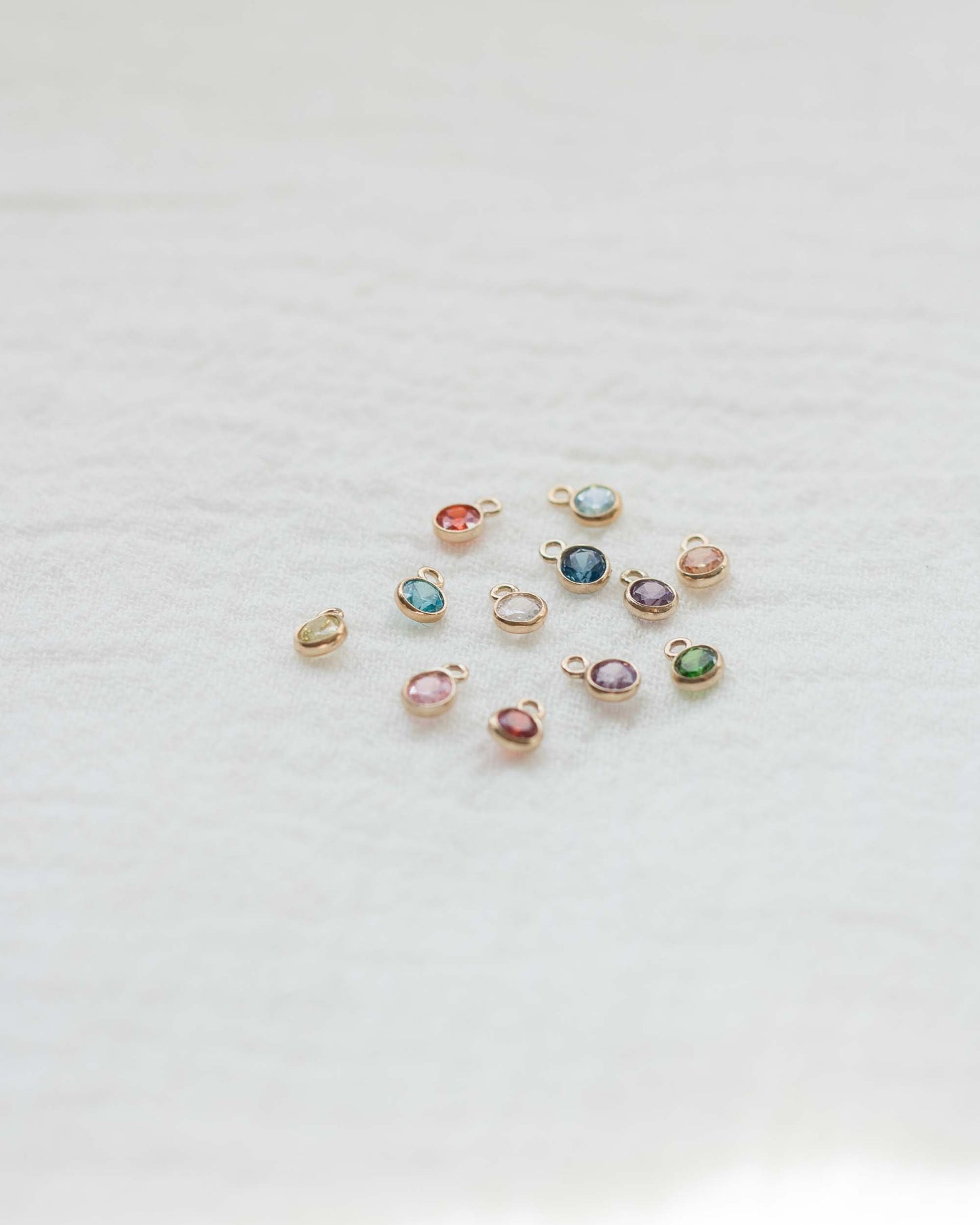 3mm Birthstone Charm, CH29