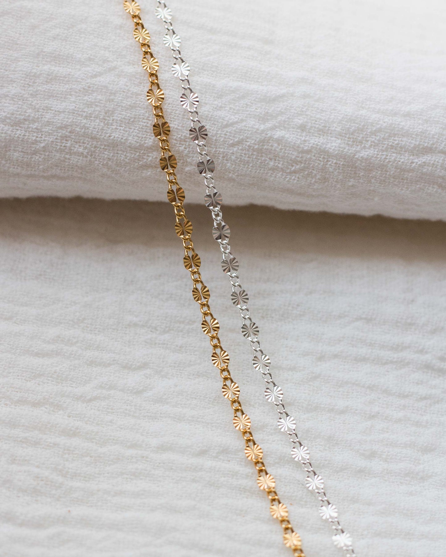 2.1mm Patterned Long & Short Chain, G28, S28