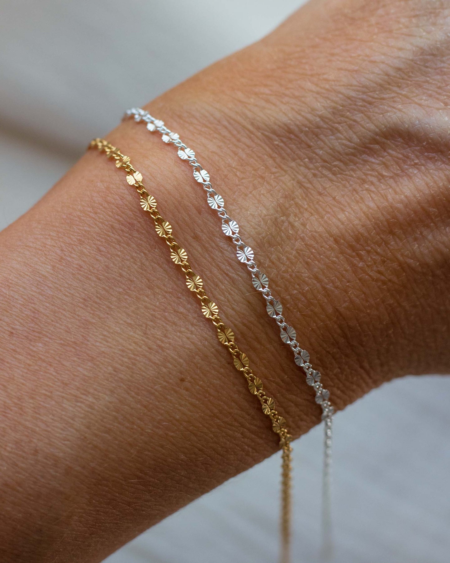2.1mm Patterned Long & Short Chain, G28, S28