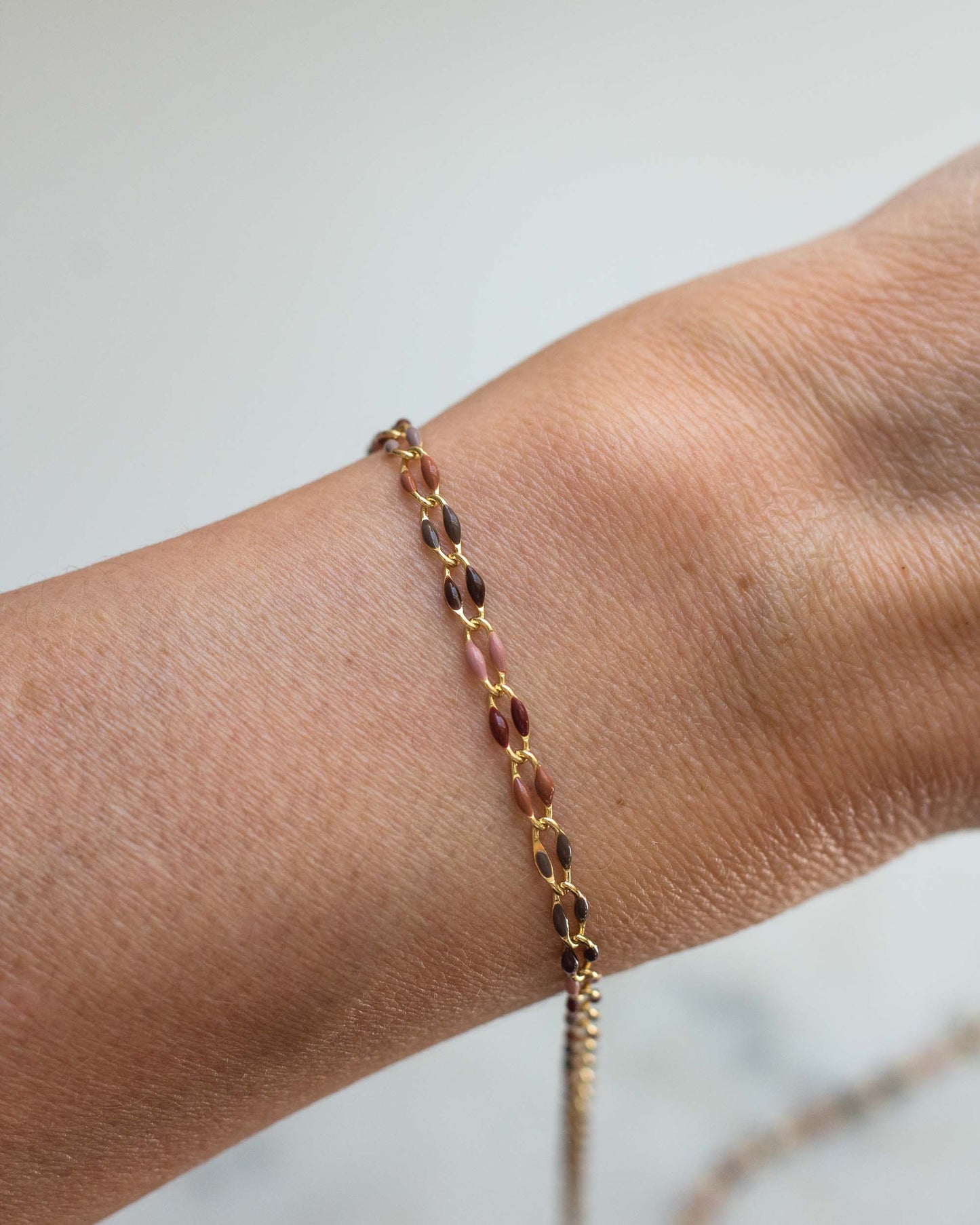 "Fall in Love" Enamel Chain, GP117