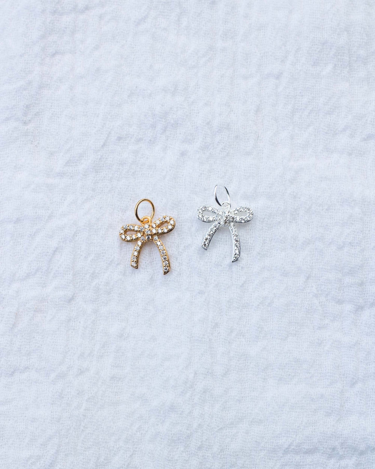 CZ Bow Charm, CH70