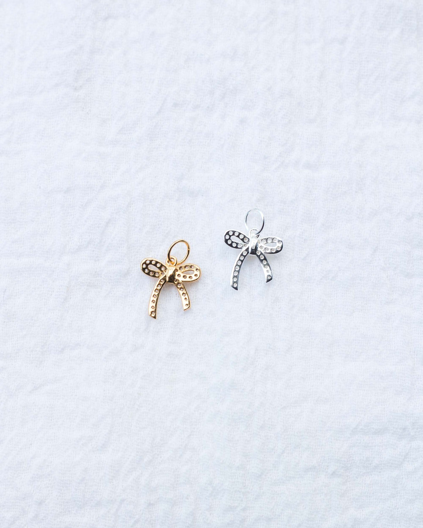 CZ Bow Charm, CH70