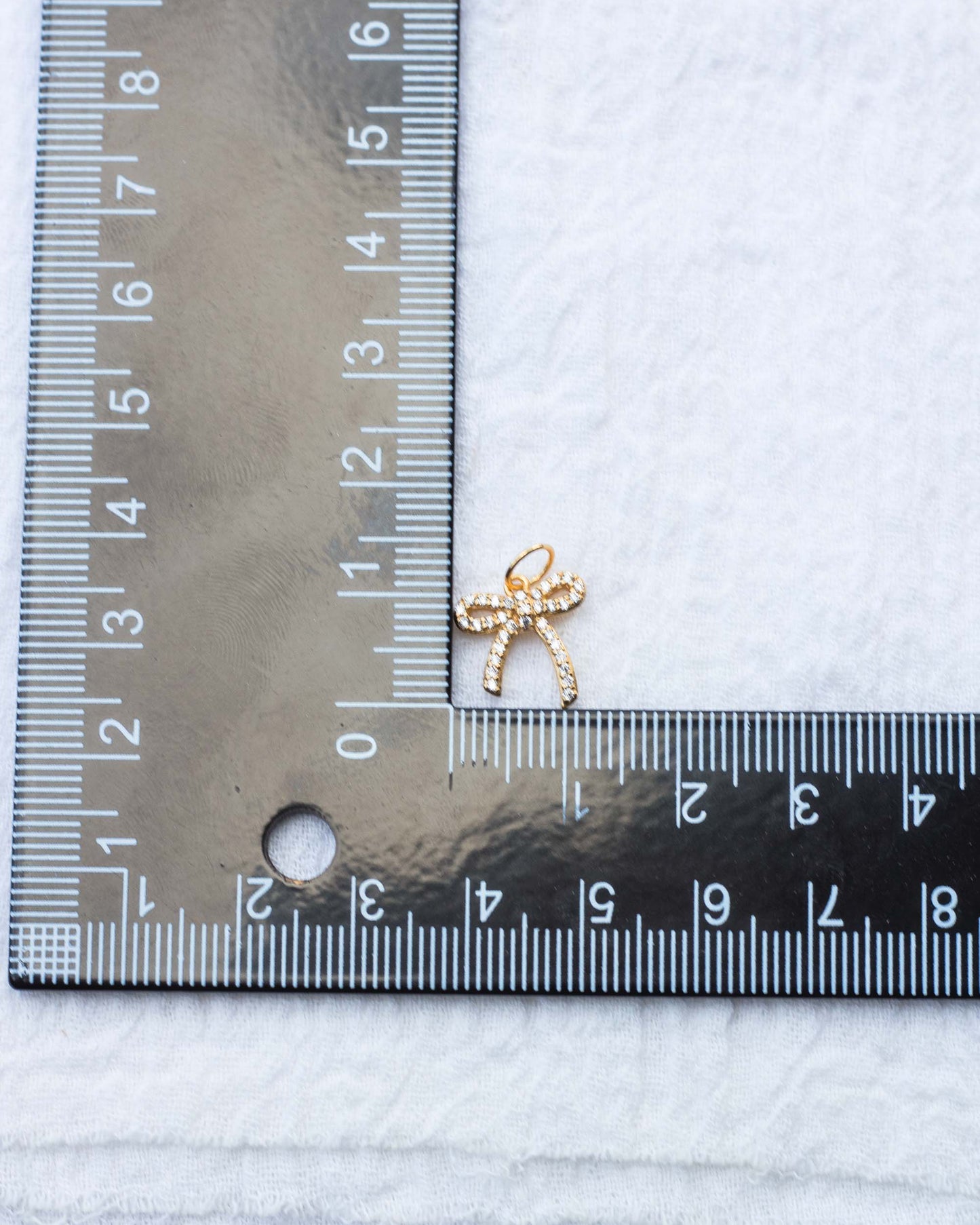 CZ Bow Charm, CH70