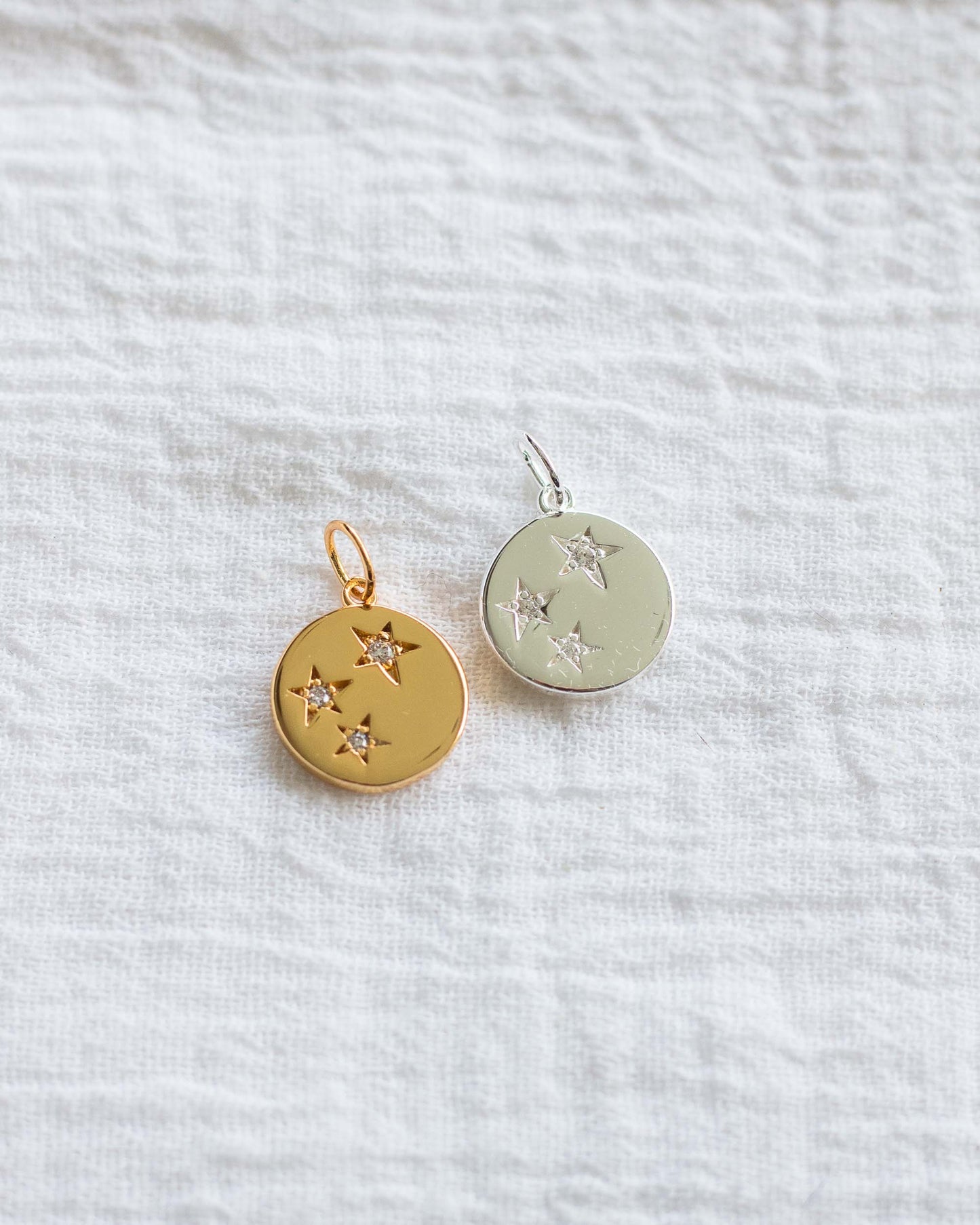 Triple Star Disc Charm, CH80