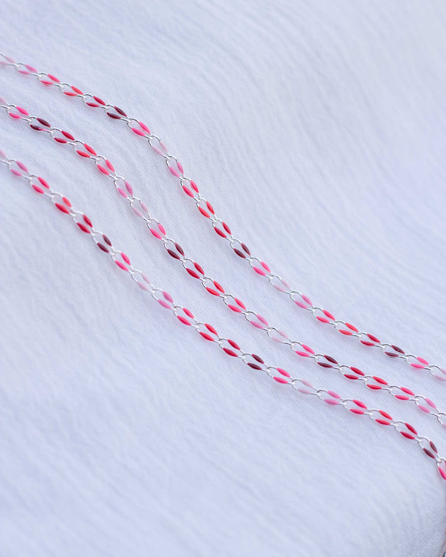 Reds Ombre Enamel Chain, SP141
