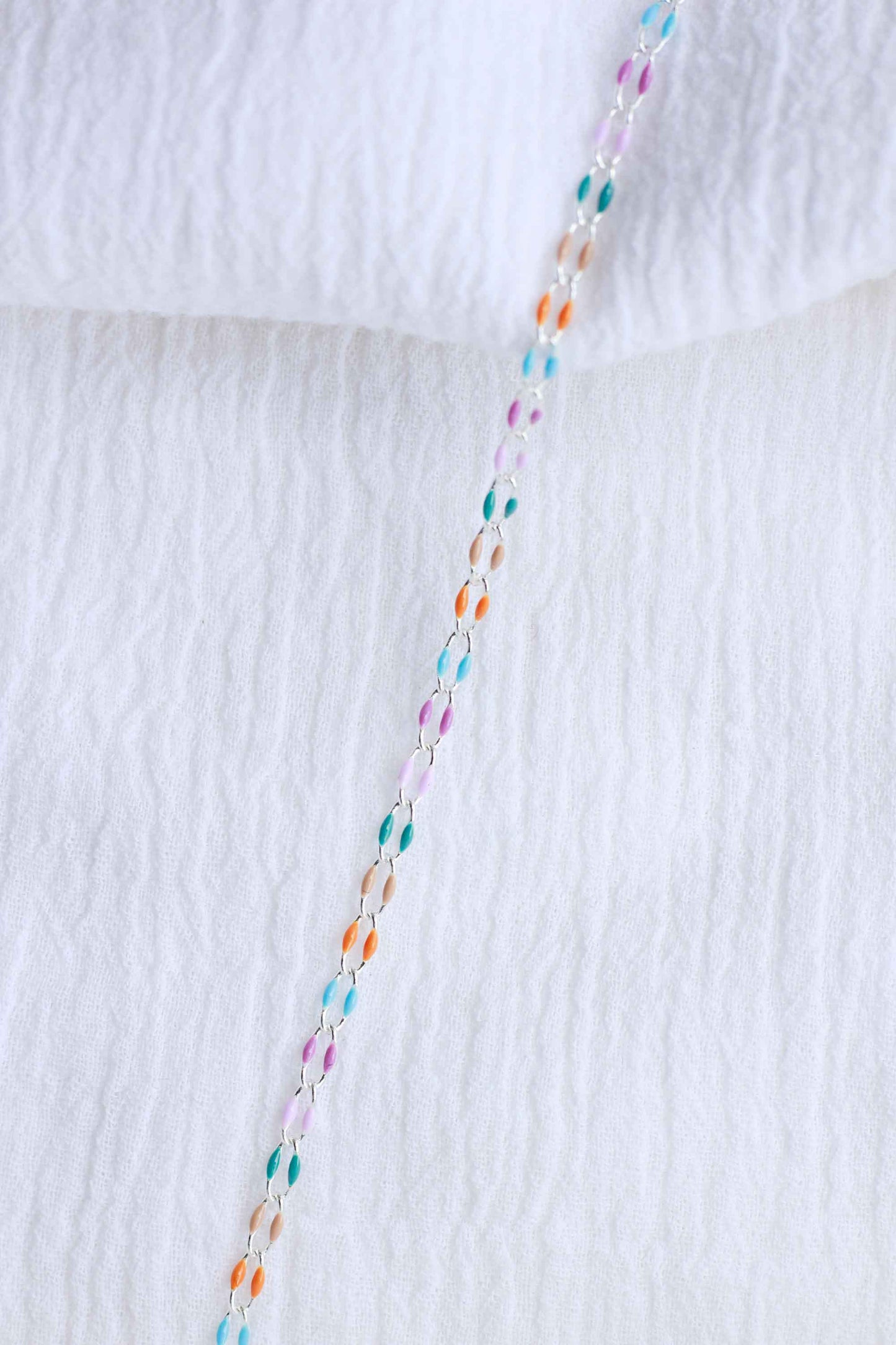Multi Color Enamel Chain, SP105