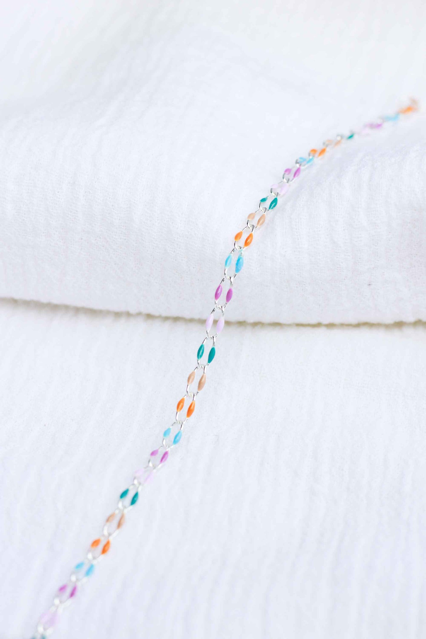 Multi Color Enamel Chain, SP105