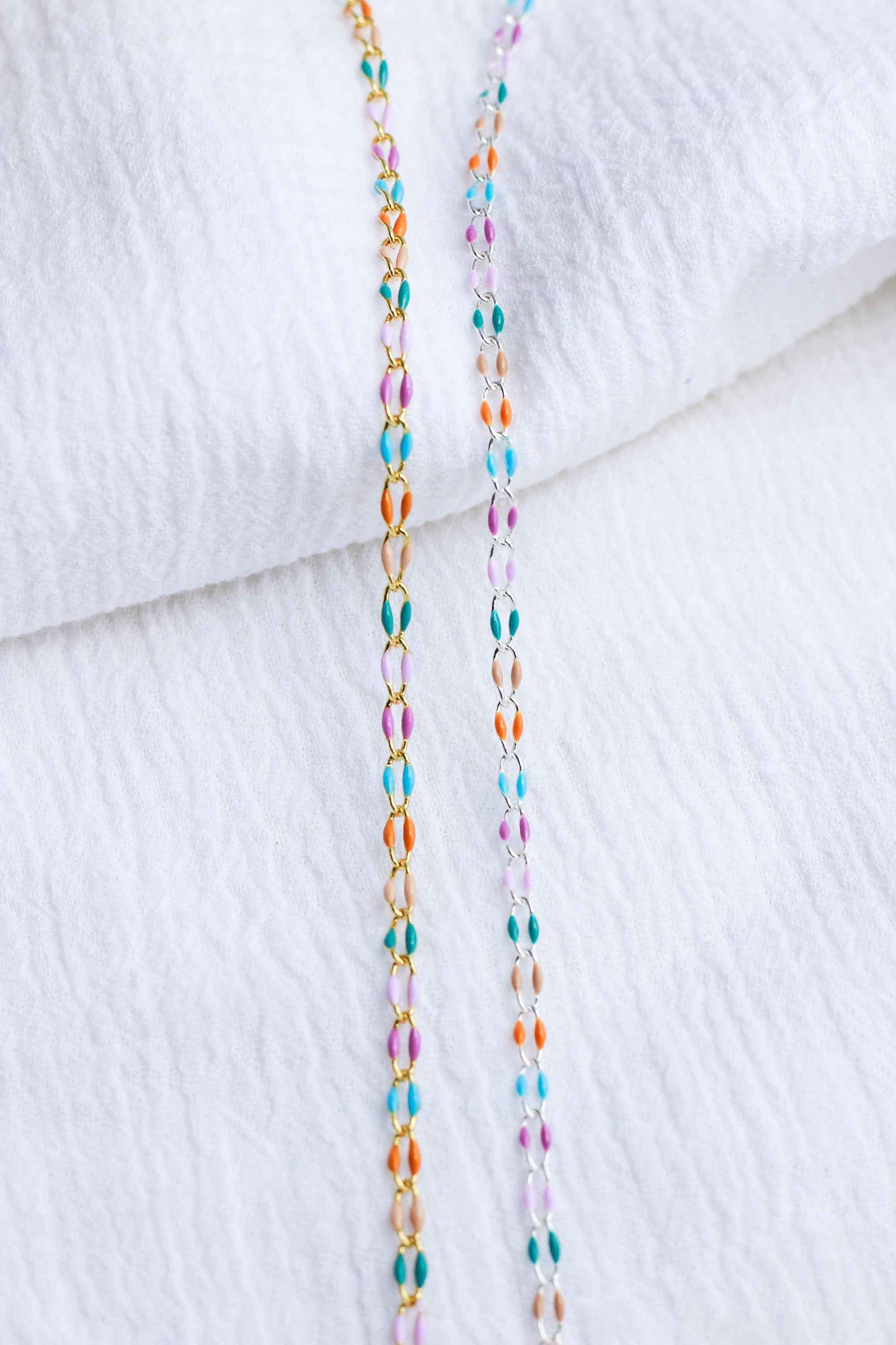 Multi Color Enamel Chain, SP105