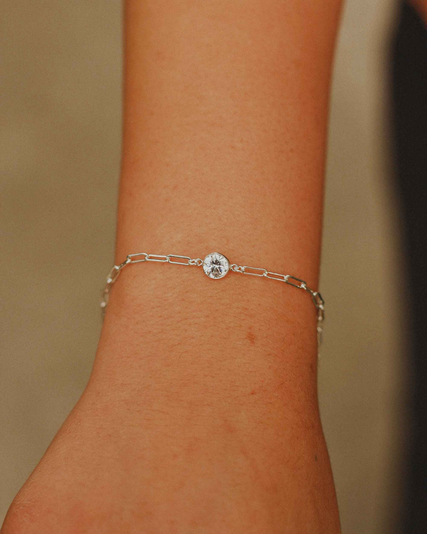 6mm Birthstone Connector, CN195