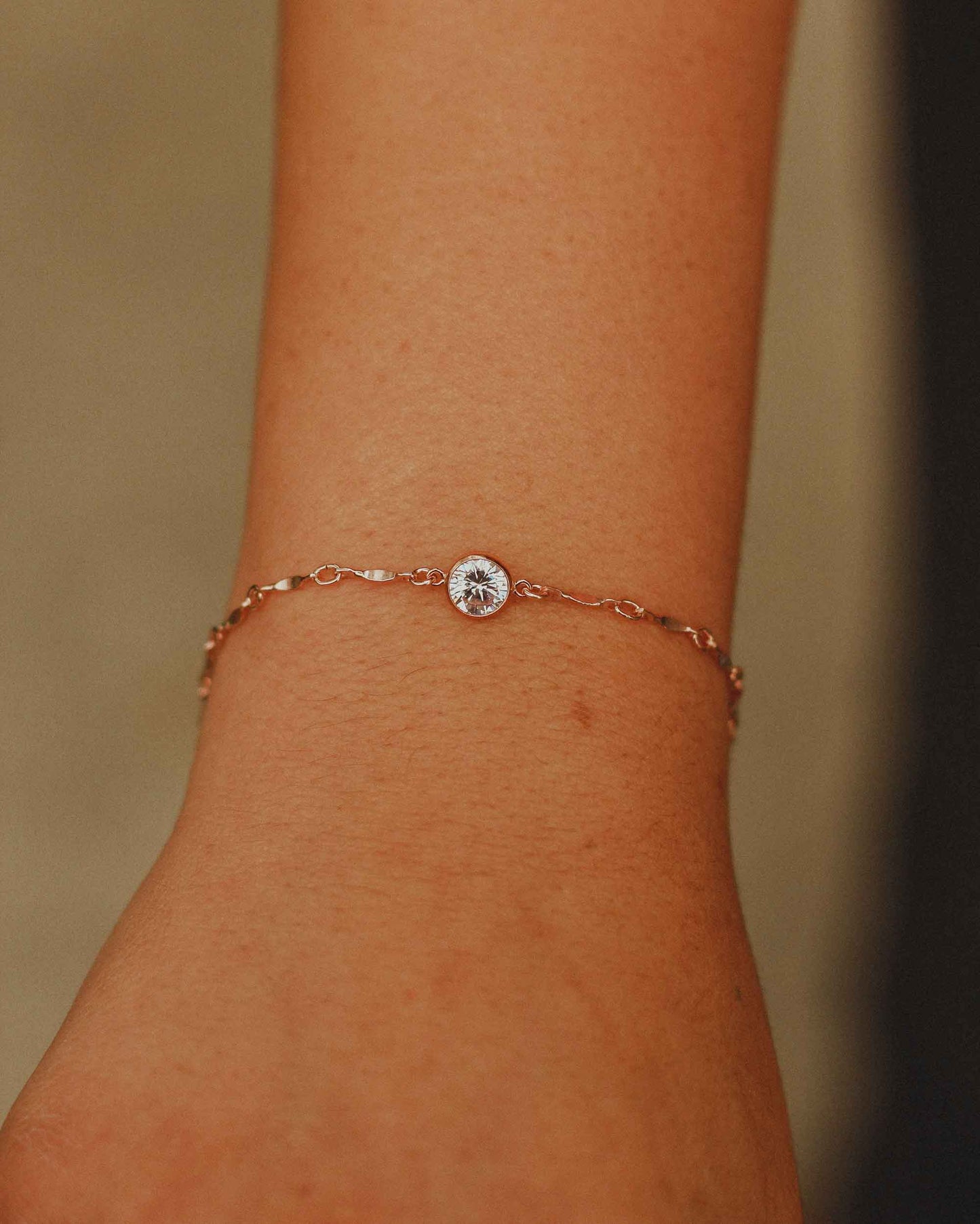 6mm Birthstone Connector, CN195