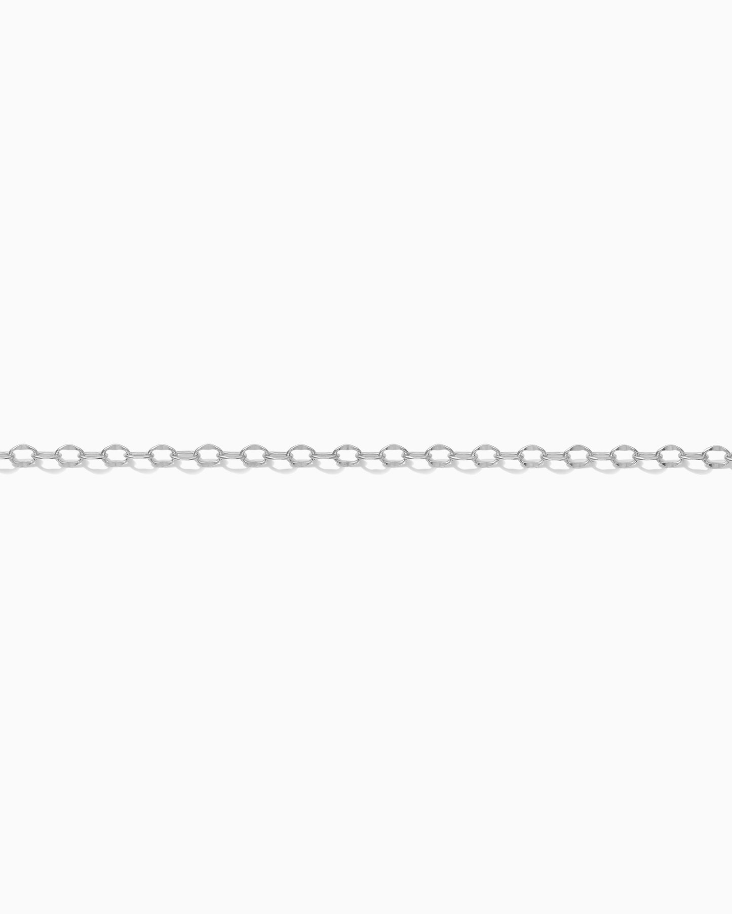 2mm Dapped Cable Chain, S23