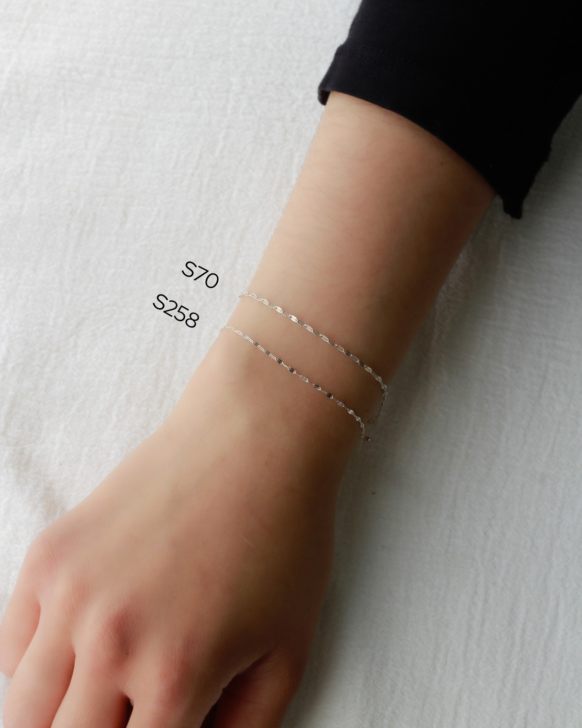 1.3mm Dapped Chain, S258, G258