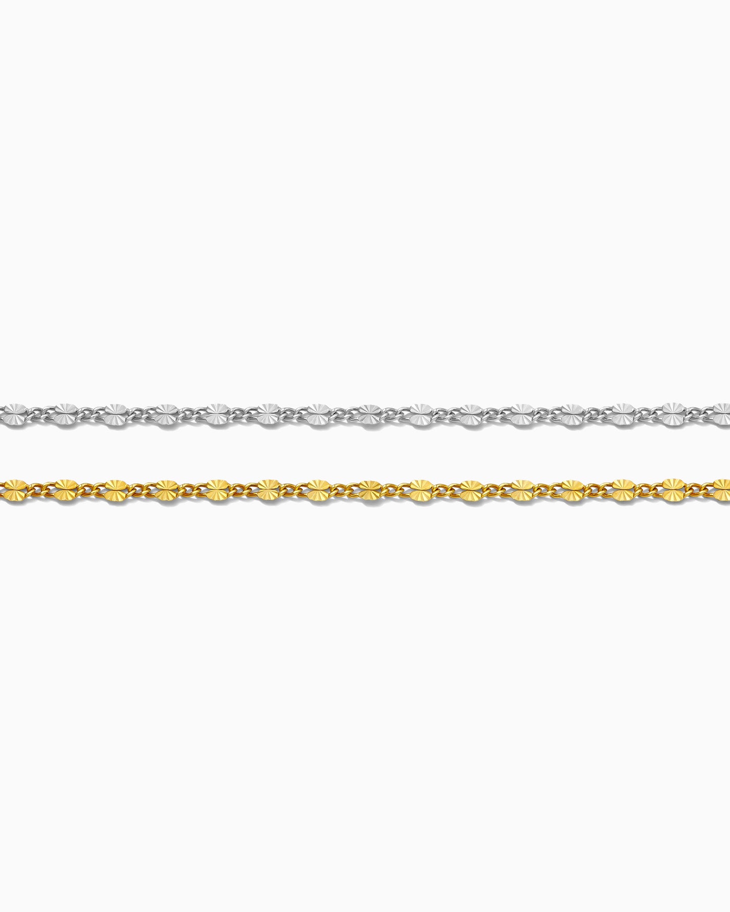 2.1mm Patterned Long & Short Chain, G28, S28