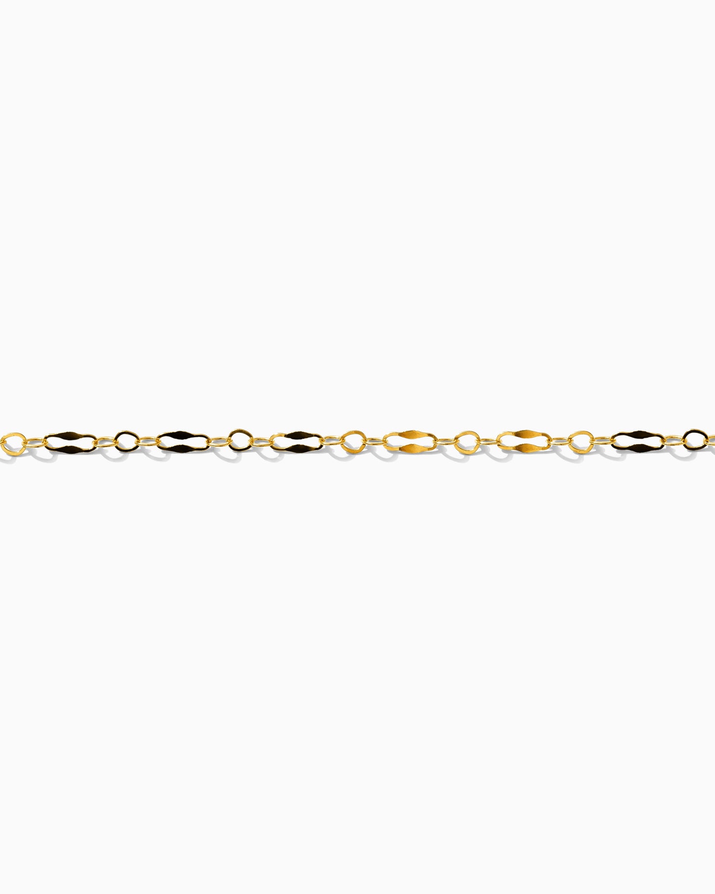 2.2mm Dapped Long and Short Chain, G69