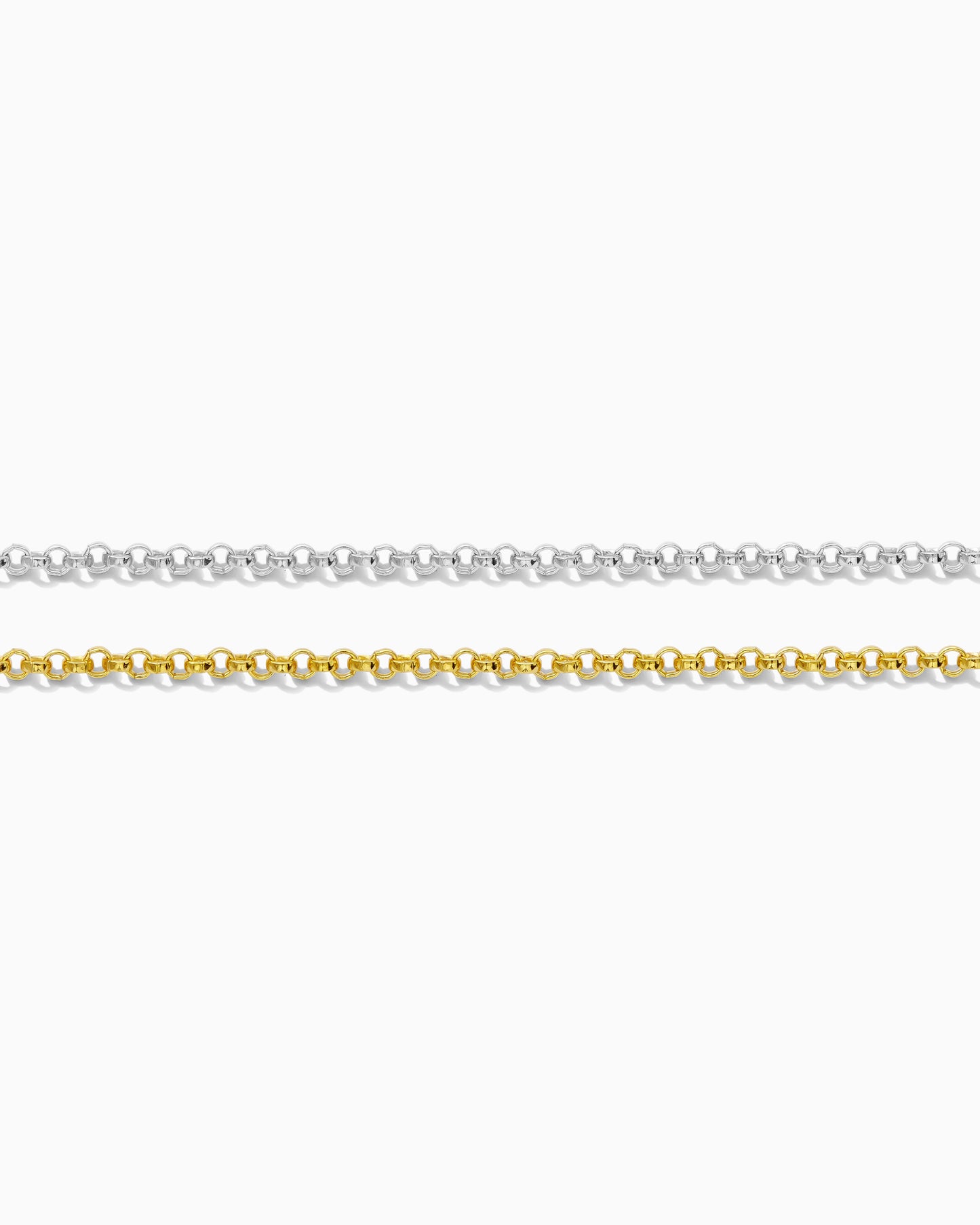 2.1mm Round Rolo Chain, G9, S9