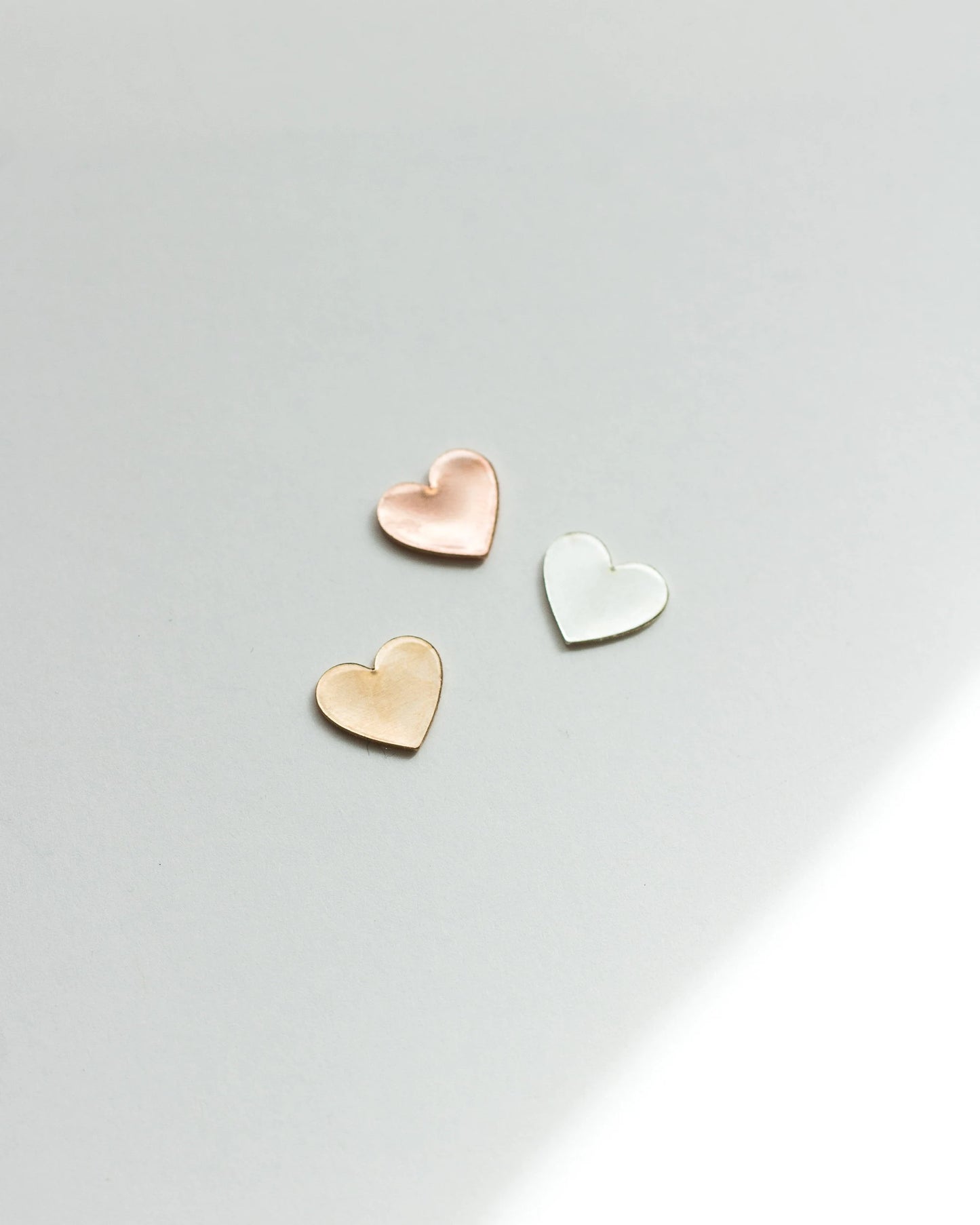 10x11mm Heart Blank, B23