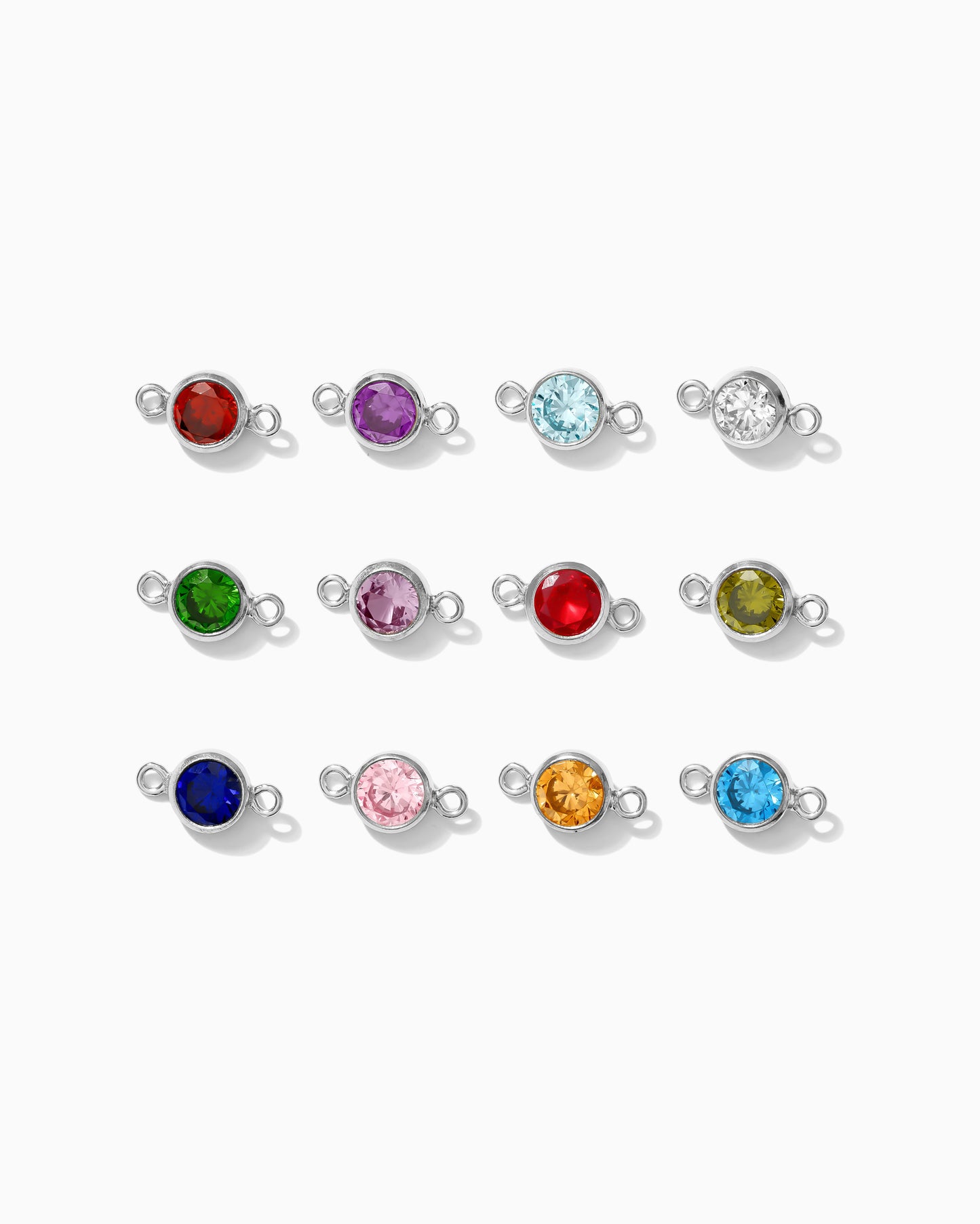 4mm Birthstone Connector, CN04
