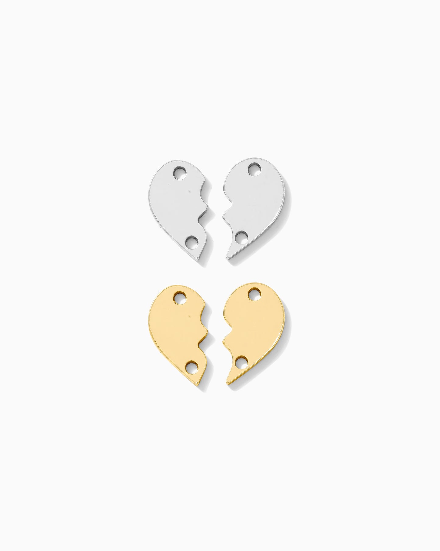 BFF Heart Connector Pair, CN249