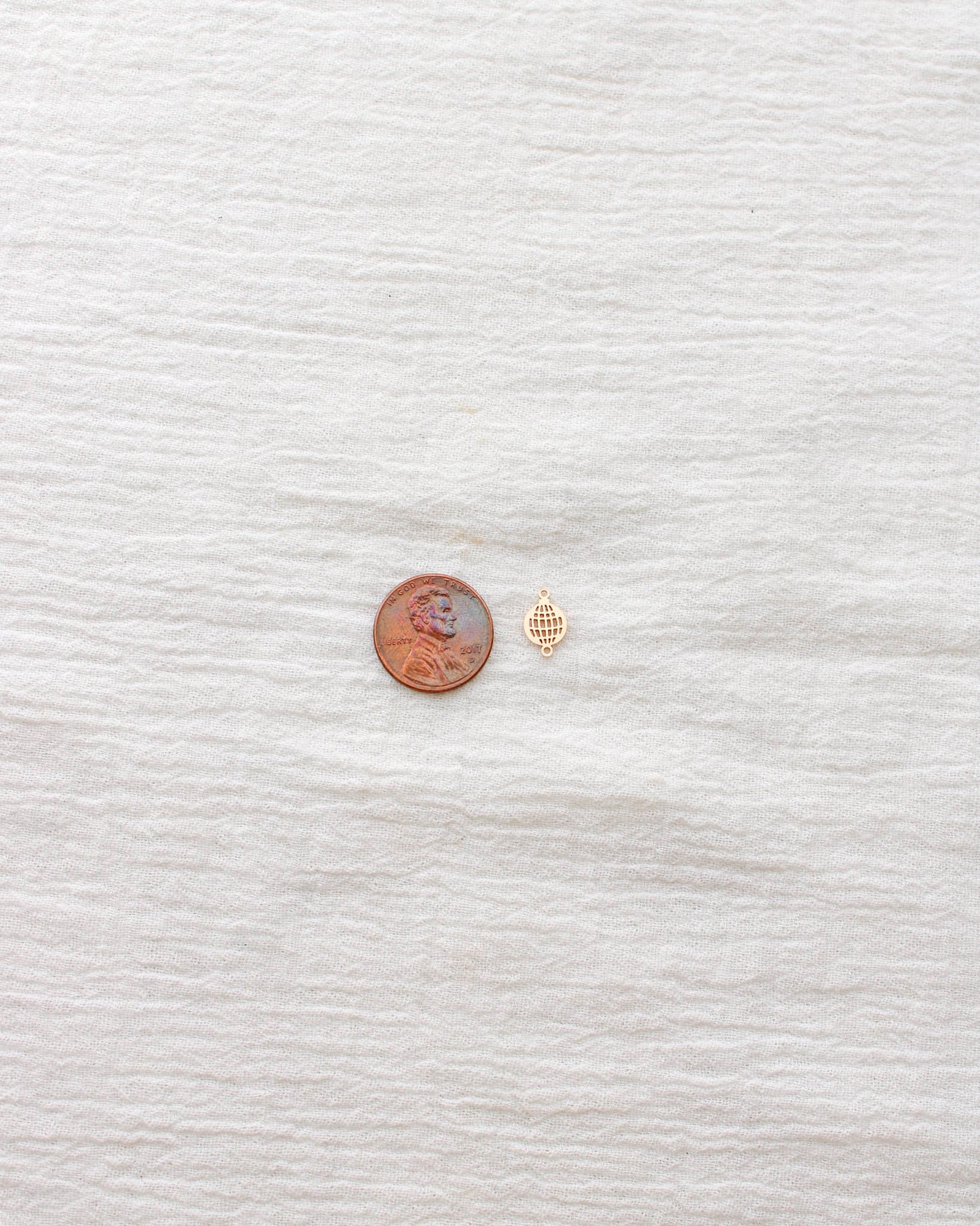 Disco Ball Connector Charm, CN376