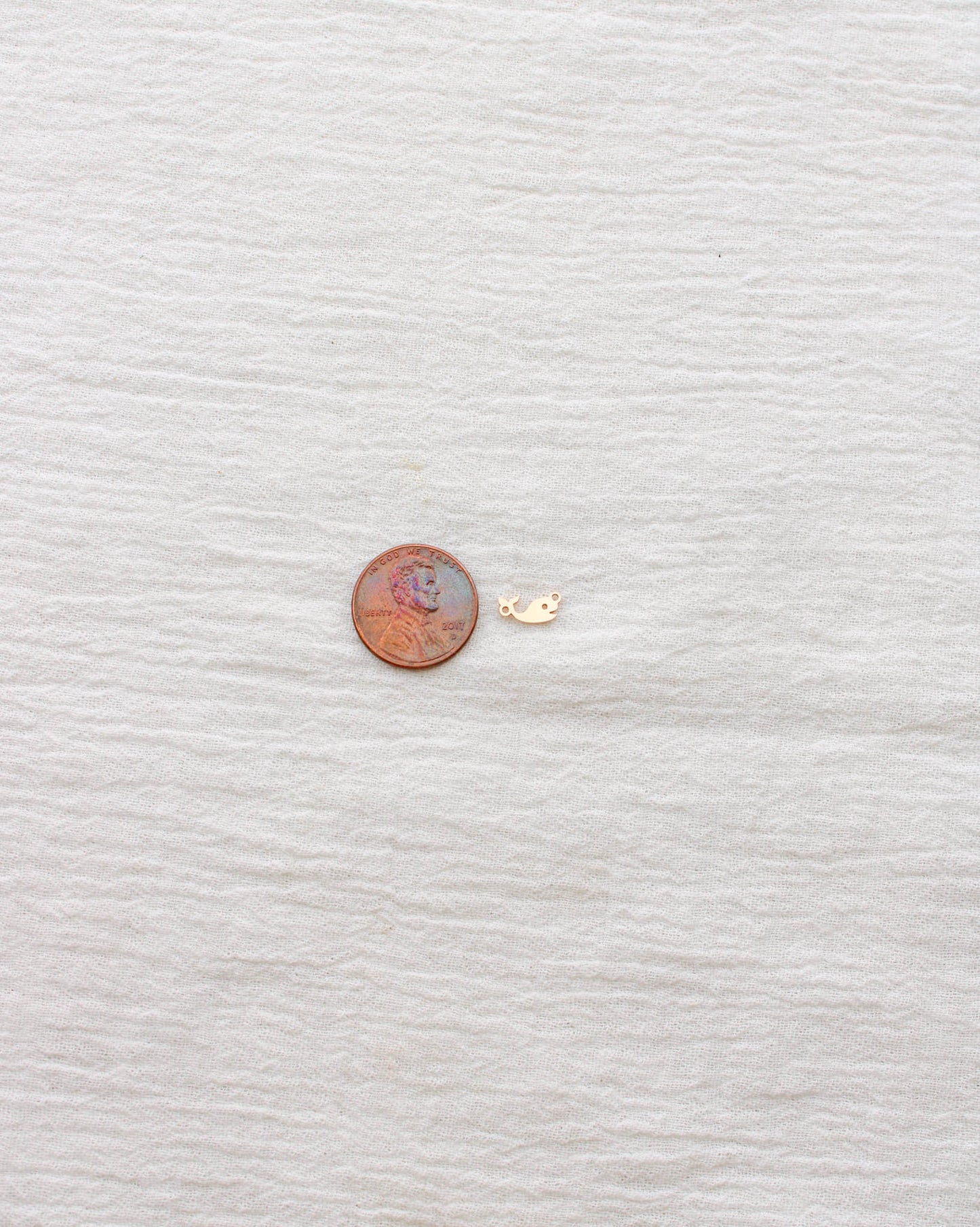 Whale Connector Charm, CN374