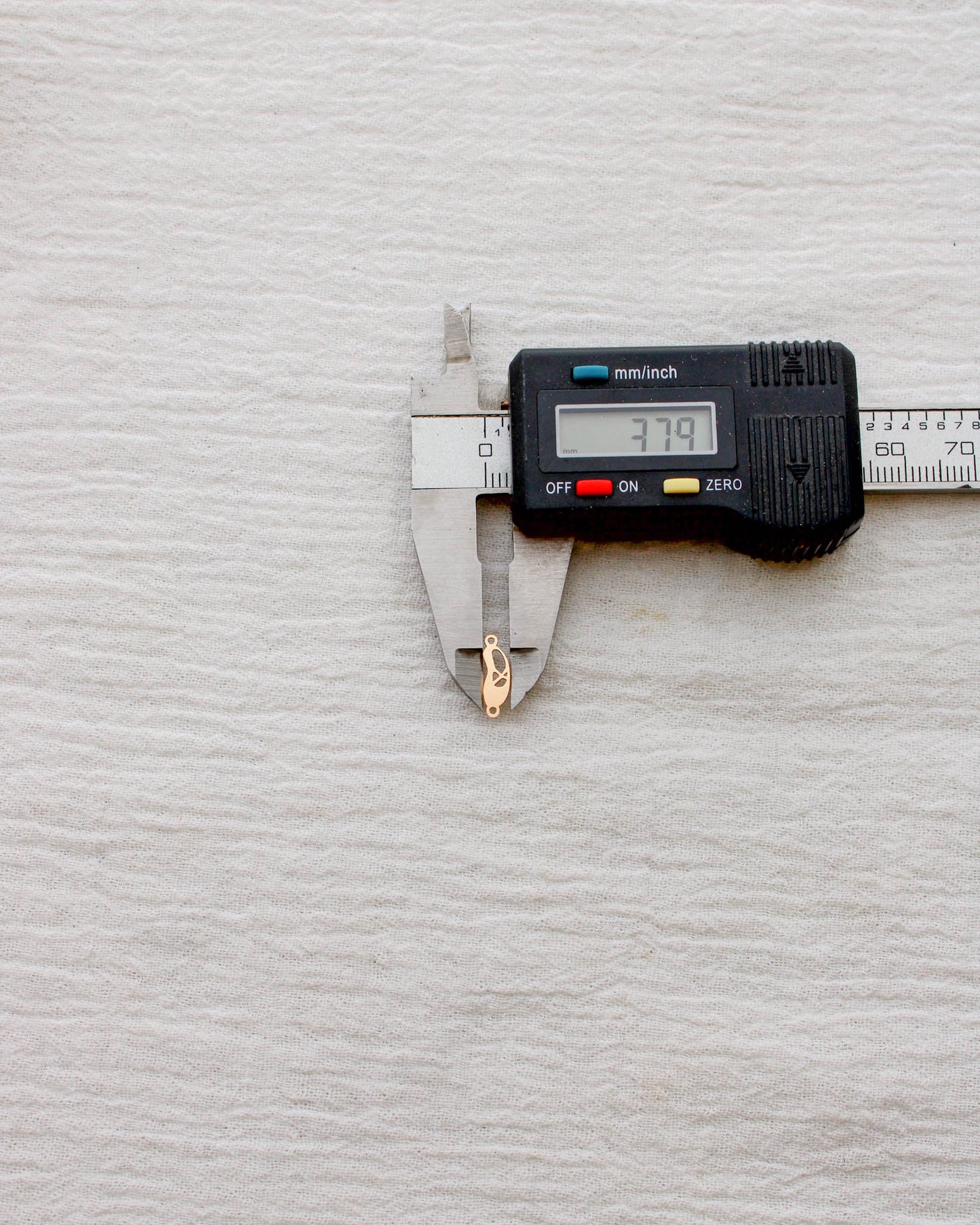 Ballet Slipper Connector Charm, CN380