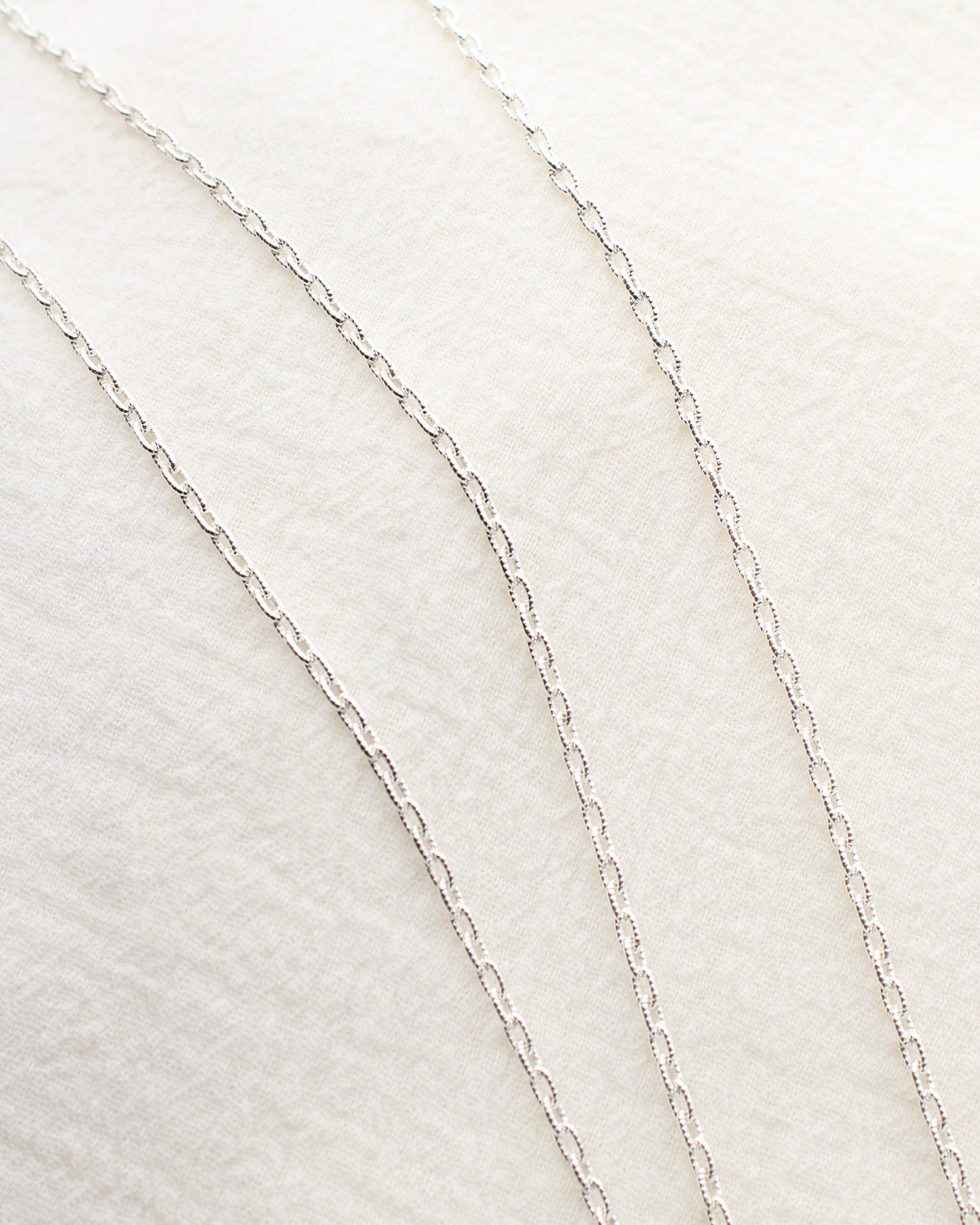 2.6mm Patterned Cable Chain, S197