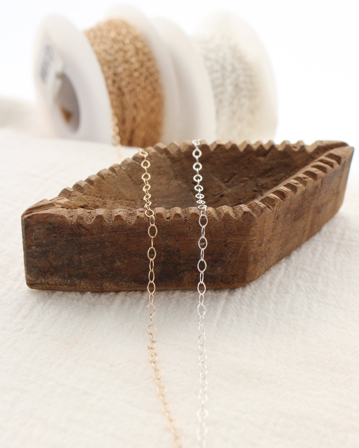 2.3mm Patterned Cable Chain, S189, G189