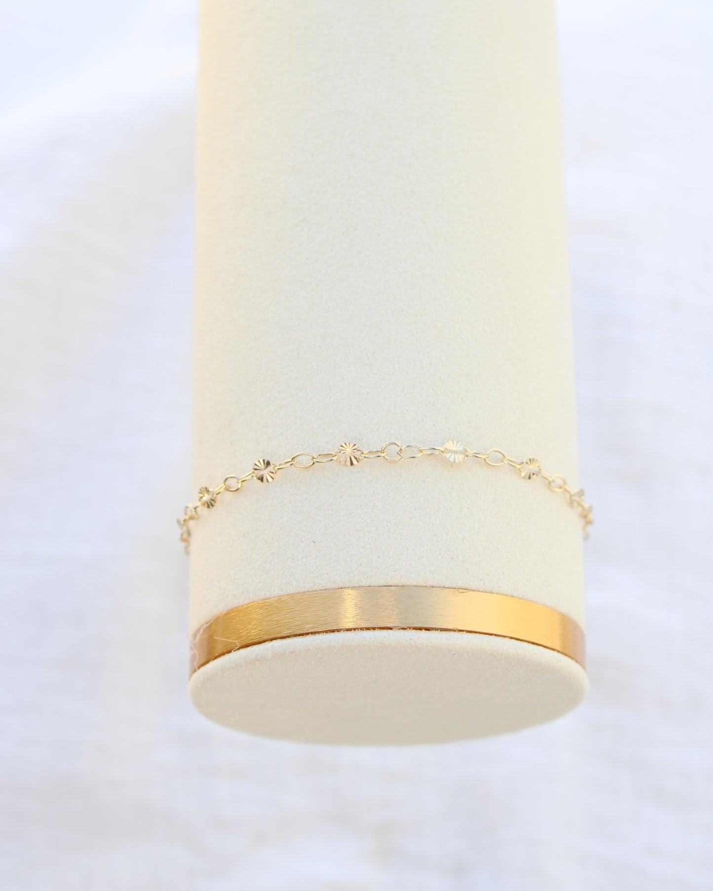 2.8mm Sunburst Cable Chain w/ 3 Links, S220, G220
