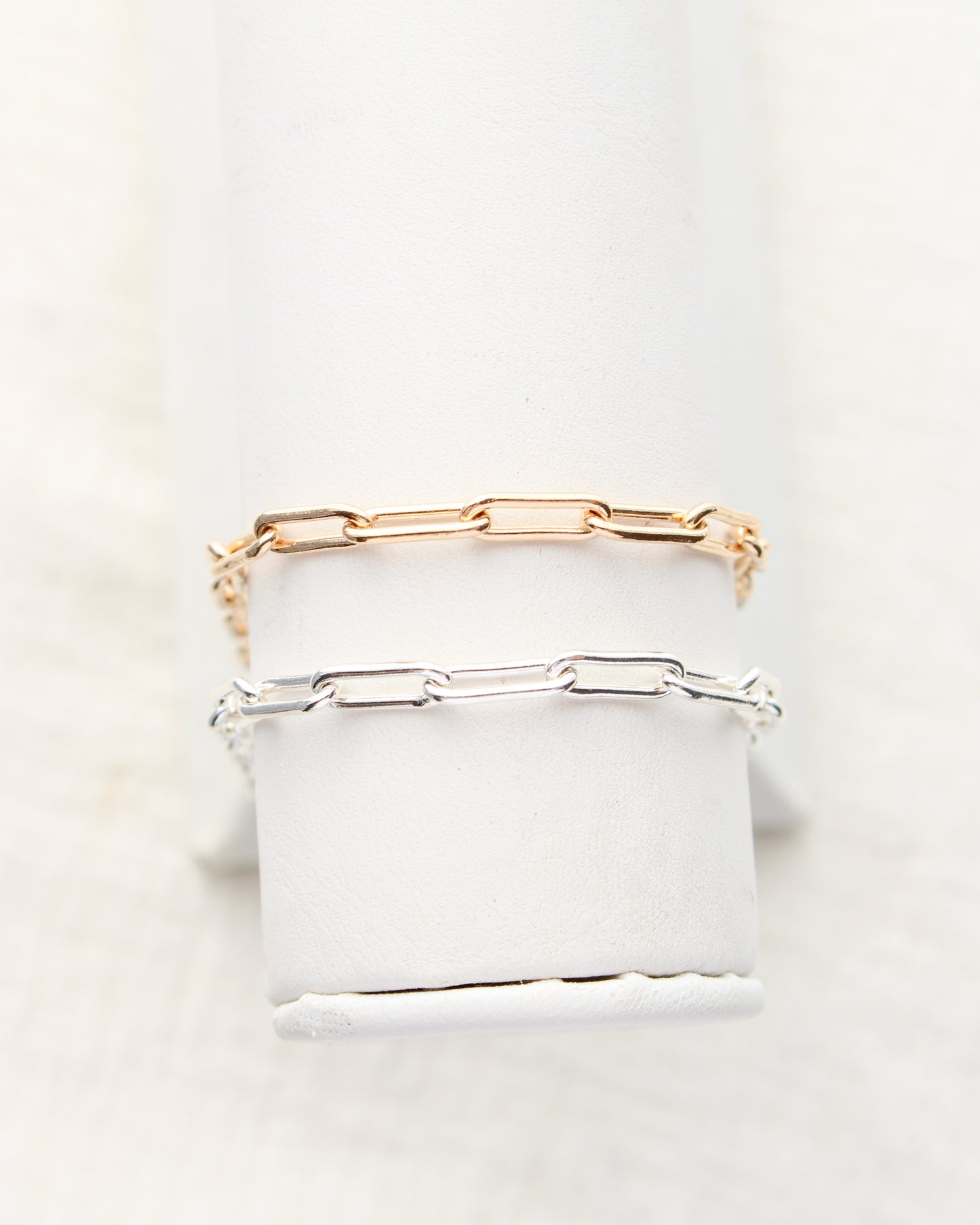 4mm Paperclip Chain, S225, G225