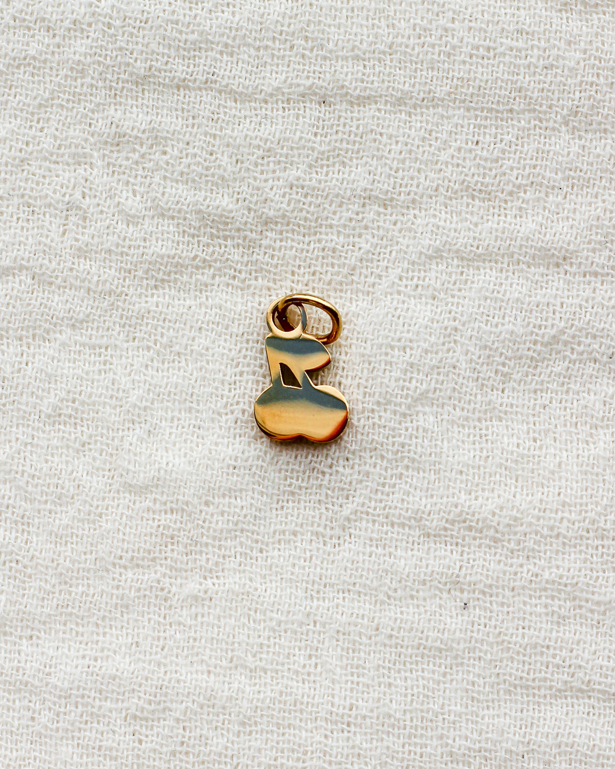 11mm Cherry Enamel PVD Charm, CH437