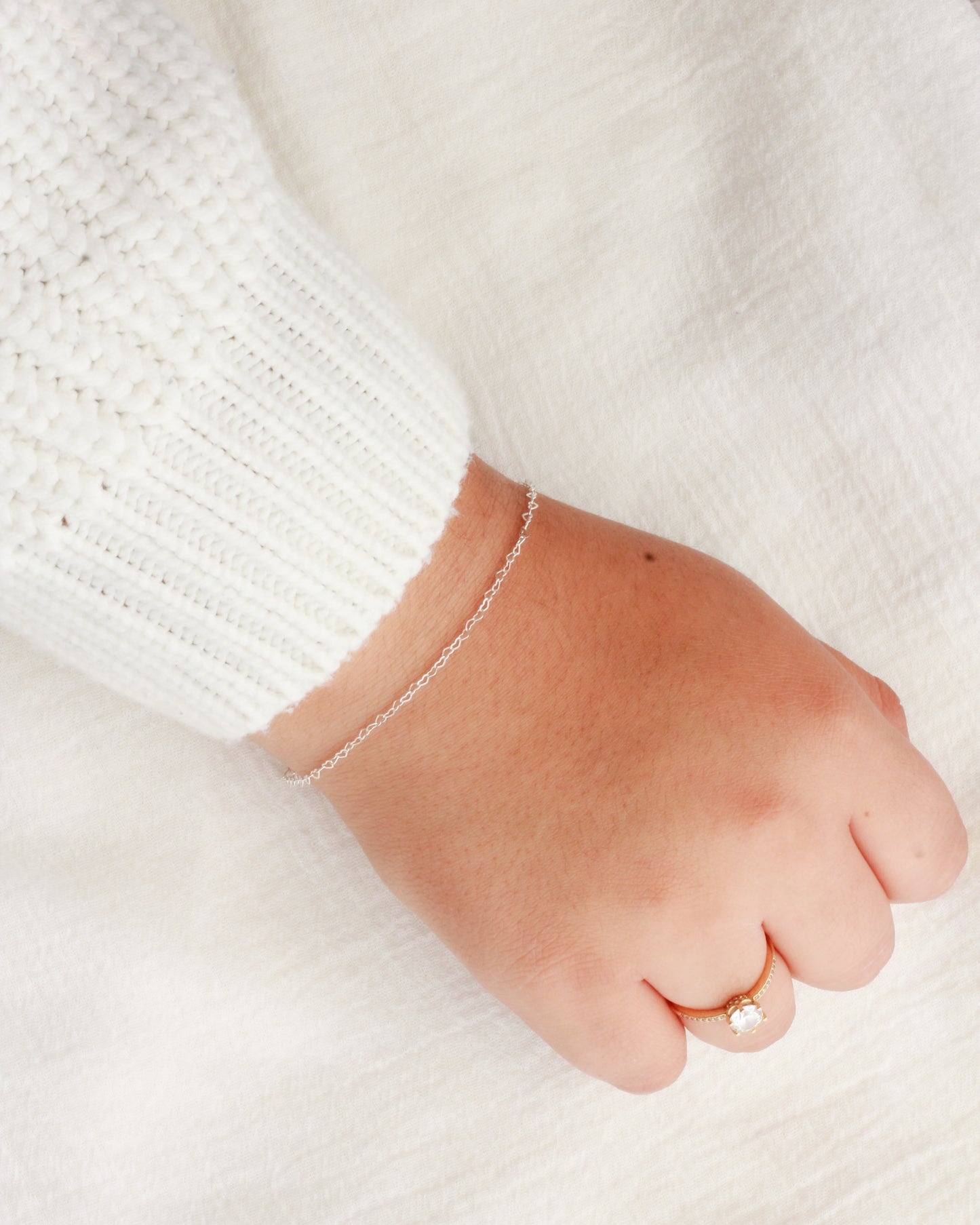 1.6mm Flat Heart Chain, S181