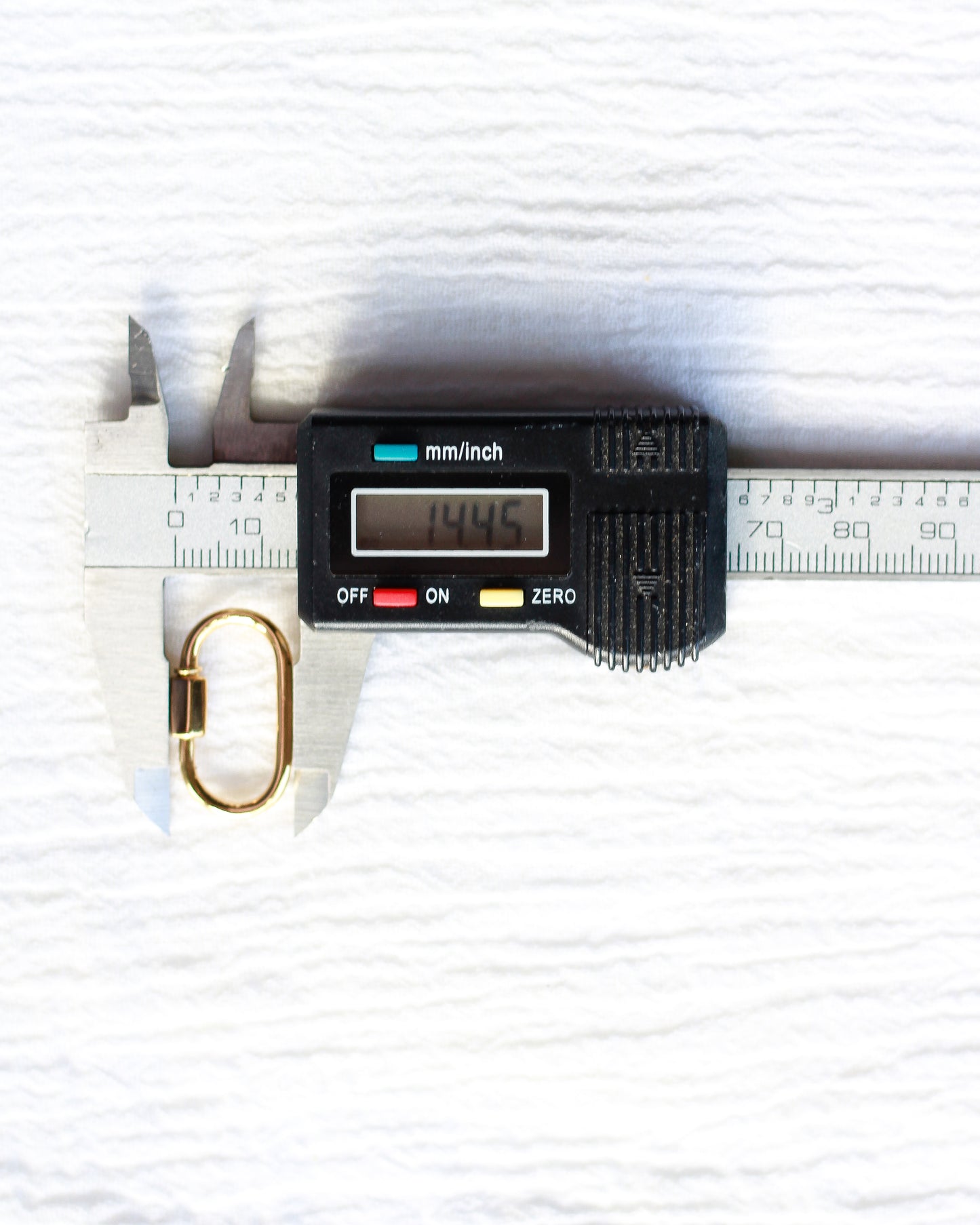 Carabiner Lock Charm Enhancer 25mm, F15