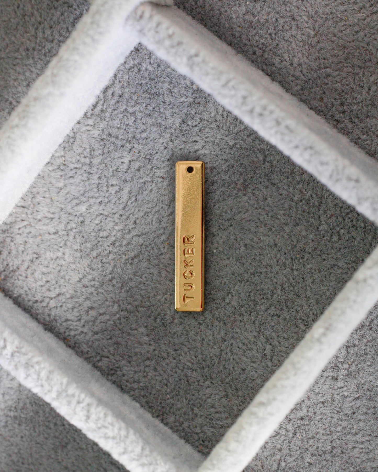 1"x5mm Custom Text Bar Charm, CH203
