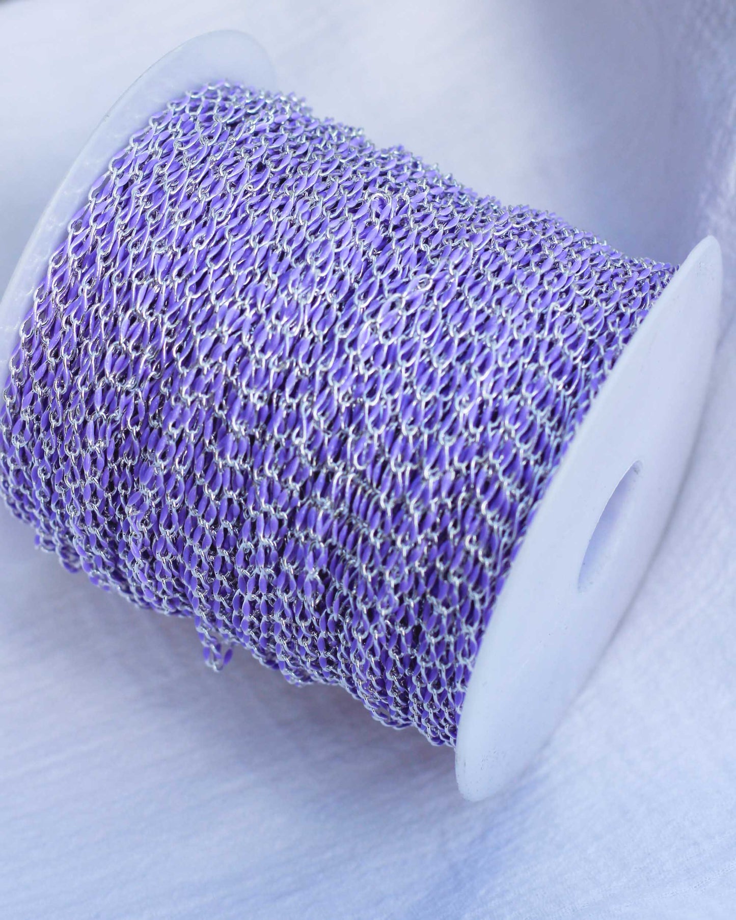 Lavender Enamel Chain, SP119
