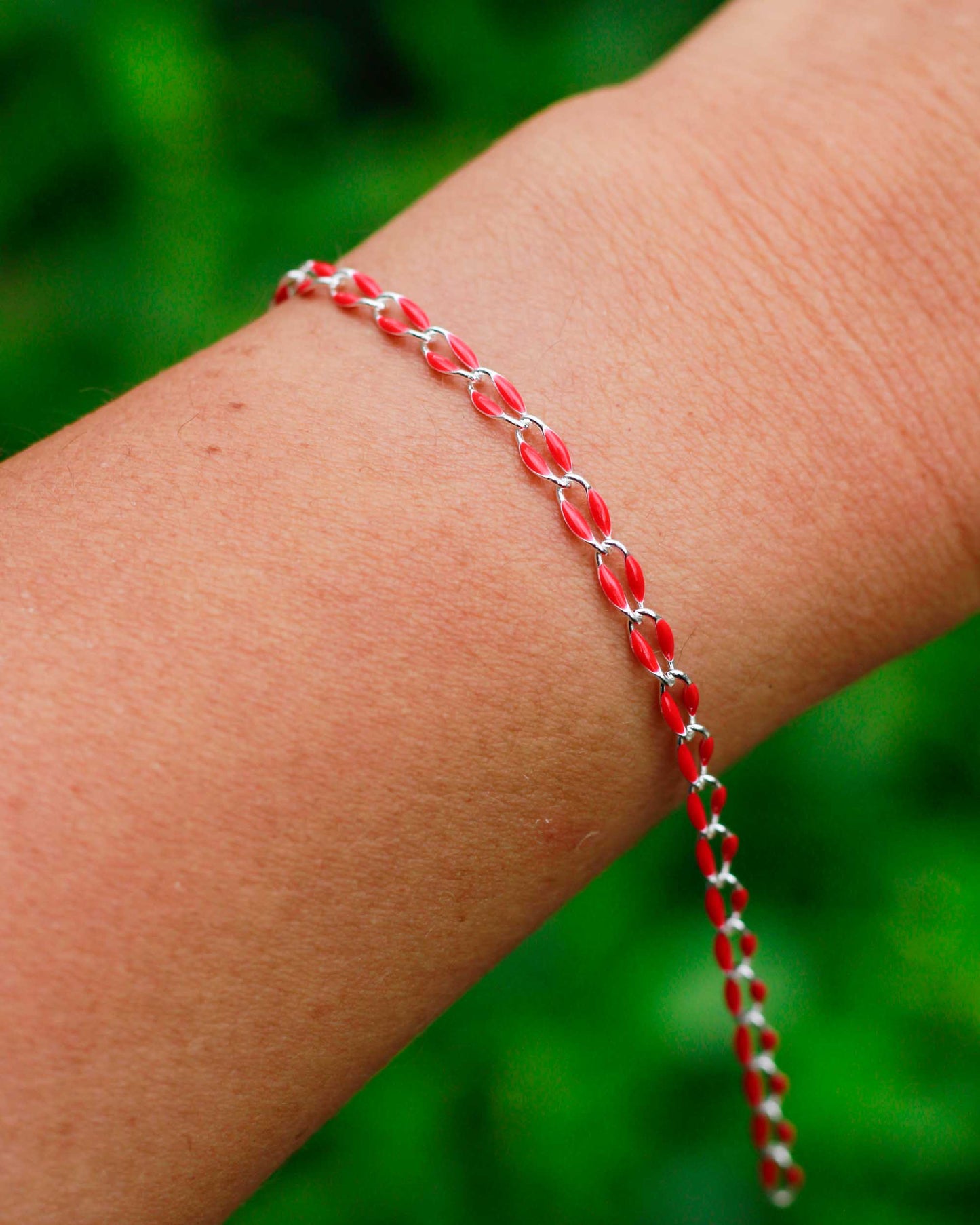 Red Enamel Chain, SP130
