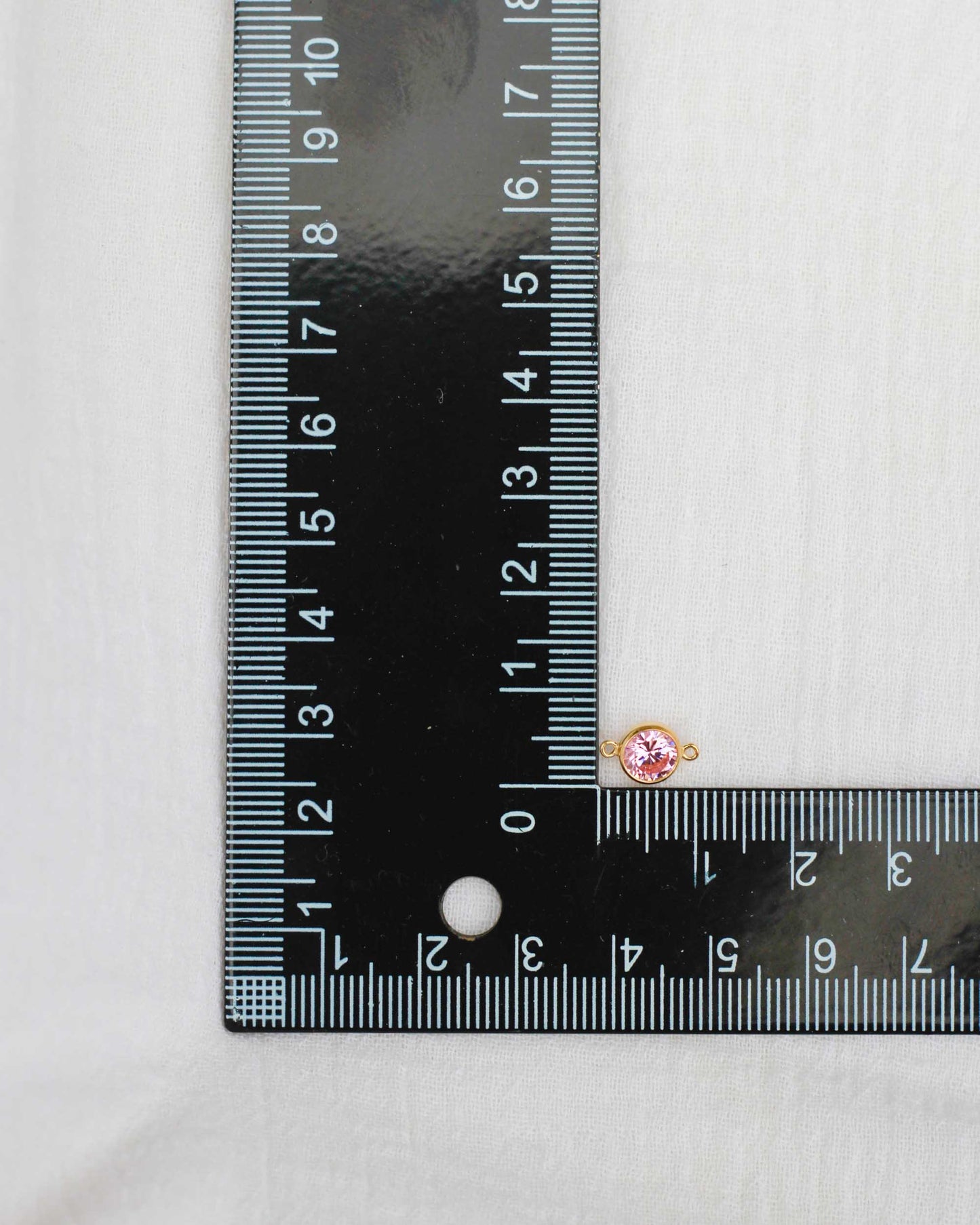 6mm Birthstone Connector, CN195