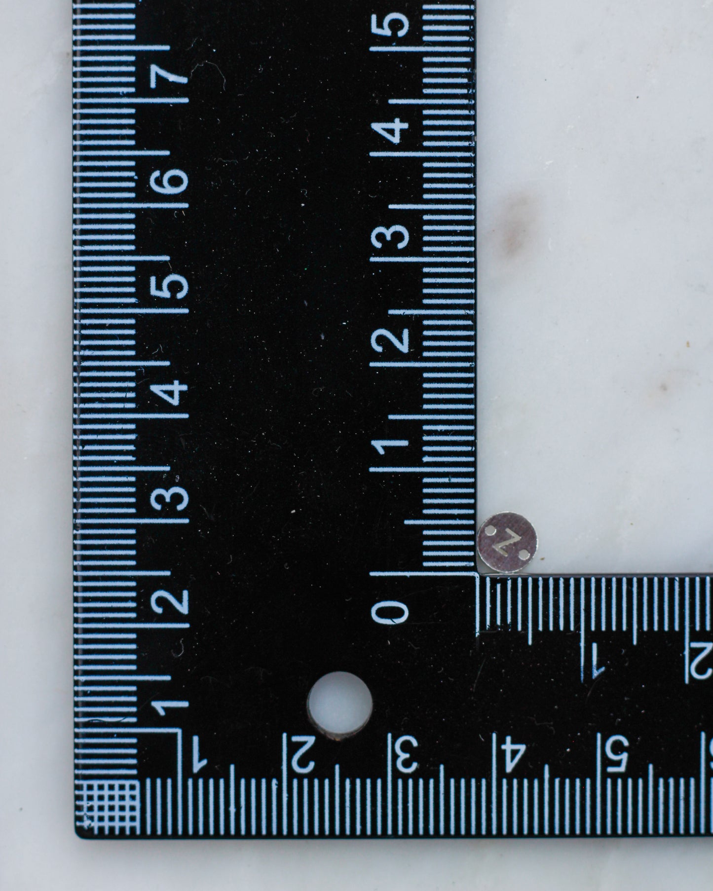 Sterling Silver Letter Connector, CN196