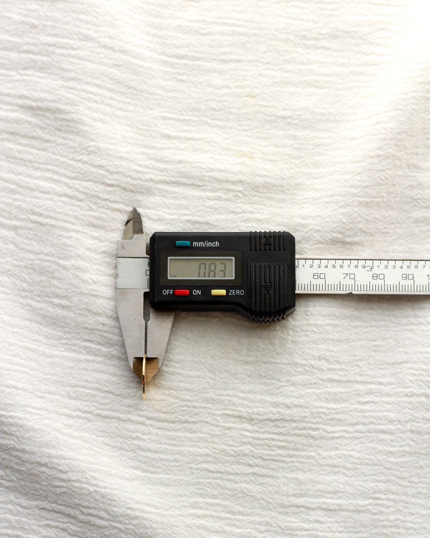 15.9mm Blank Disc Charm, B72