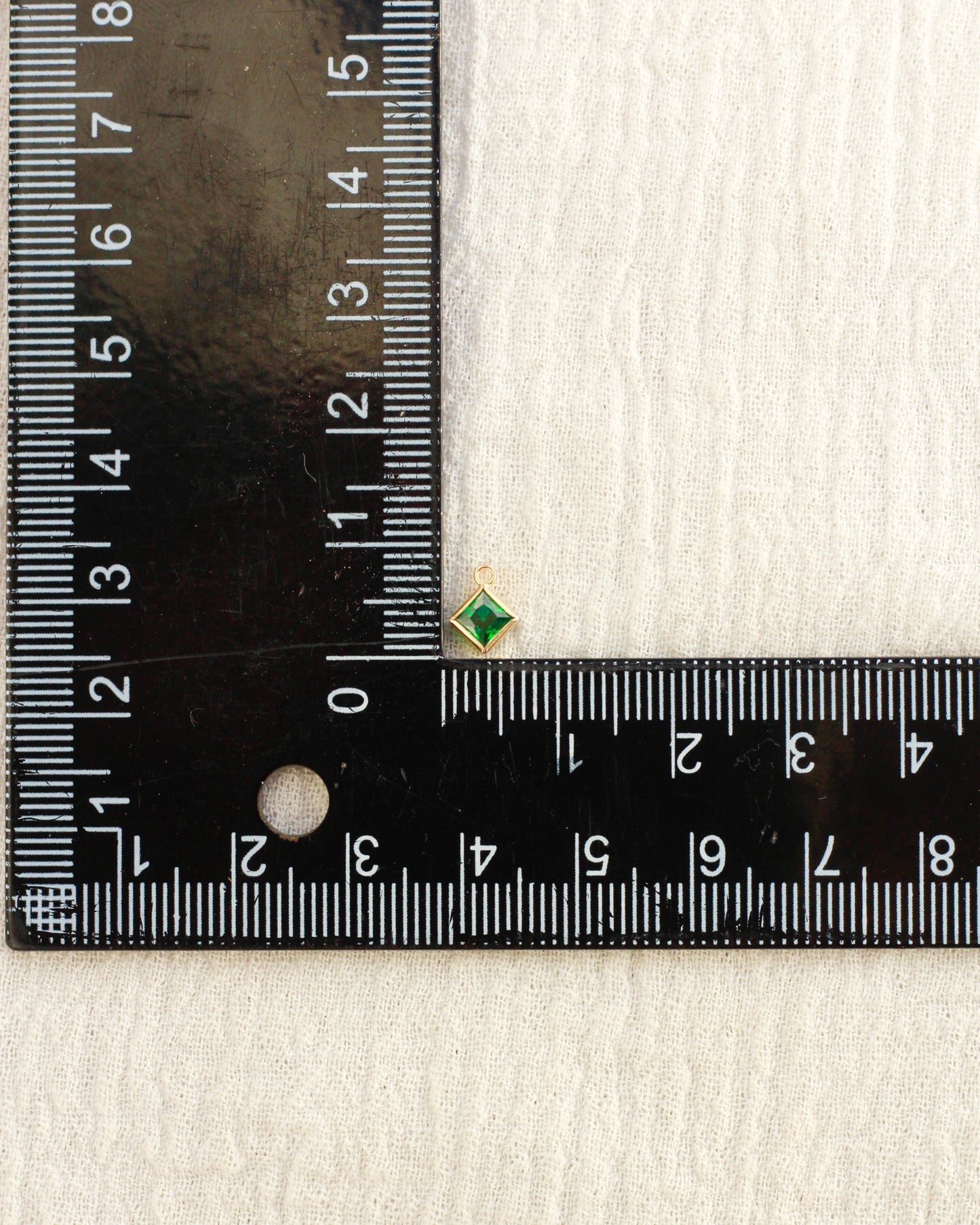 4mm Diamond Birthstone Charm, CH253