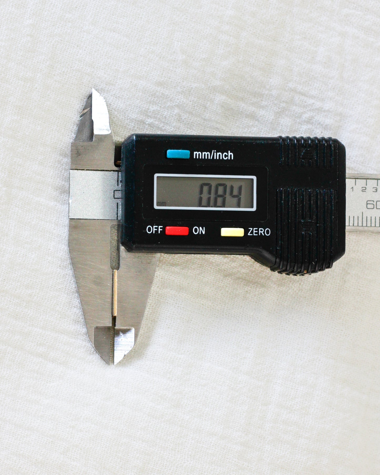 10x6mm Mini Rectangle Blank with One Hole, B86