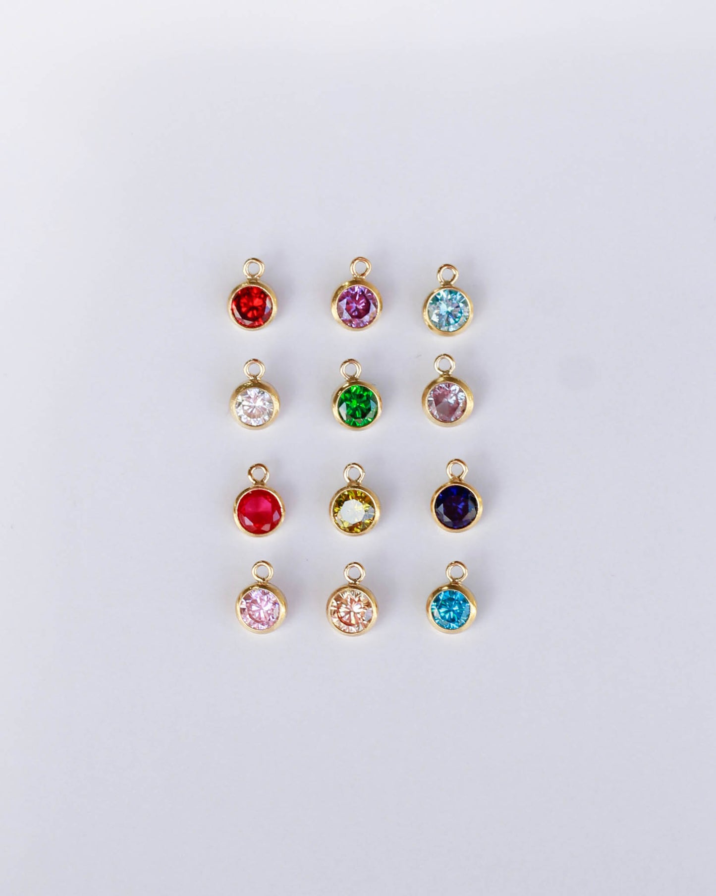 4mm Birthstone Charm, CH11