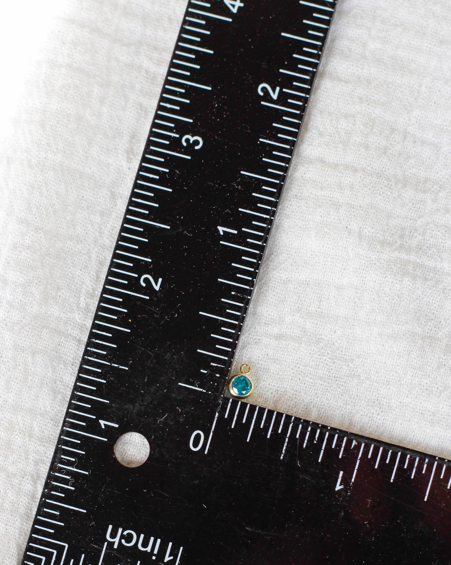 4mm Birthstone Charm, CH11