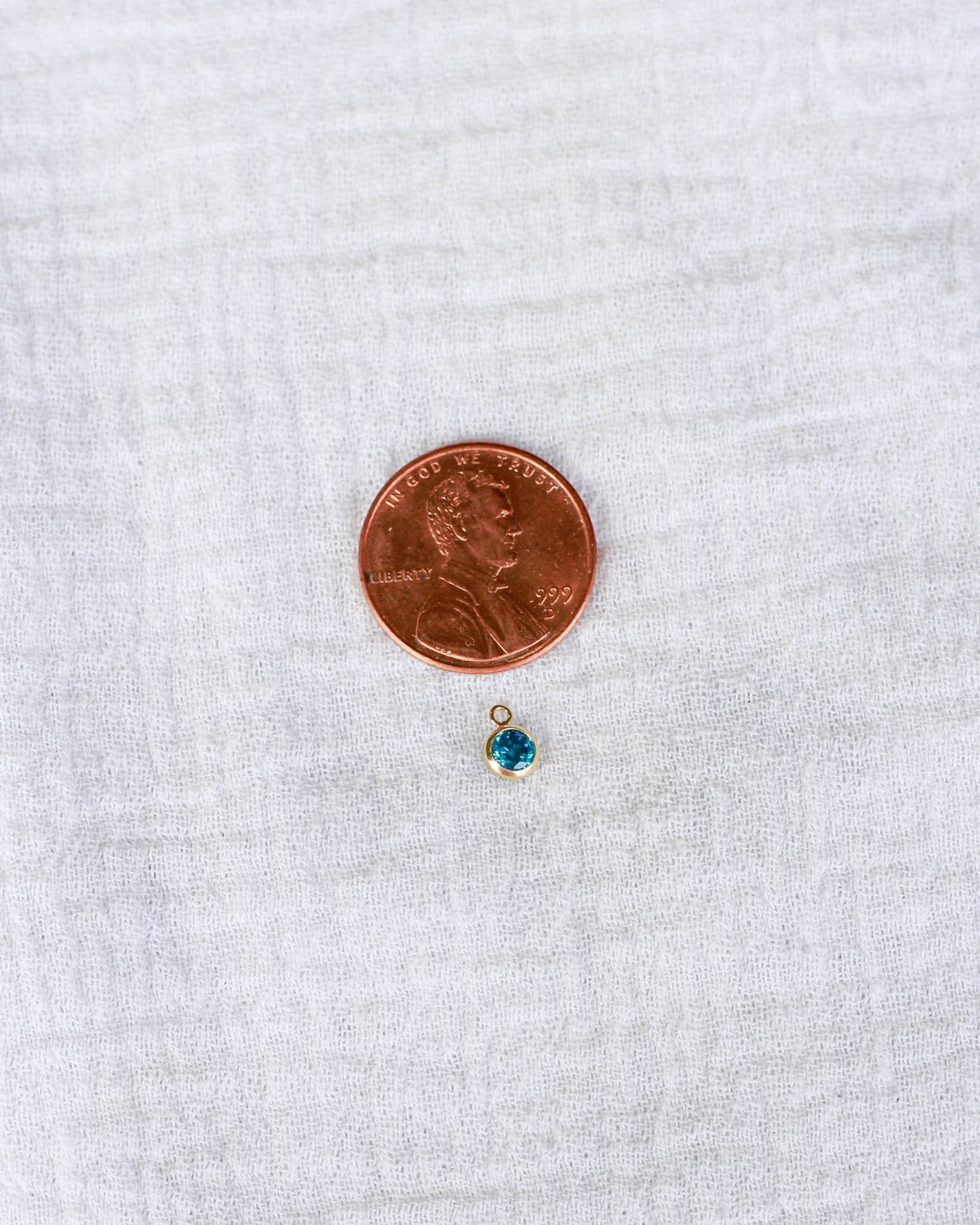4mm Birthstone Charm, CH11