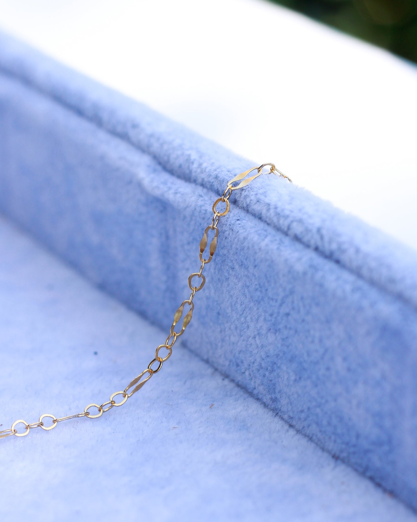 2.2mm Dapped Long and Short Chain, G69